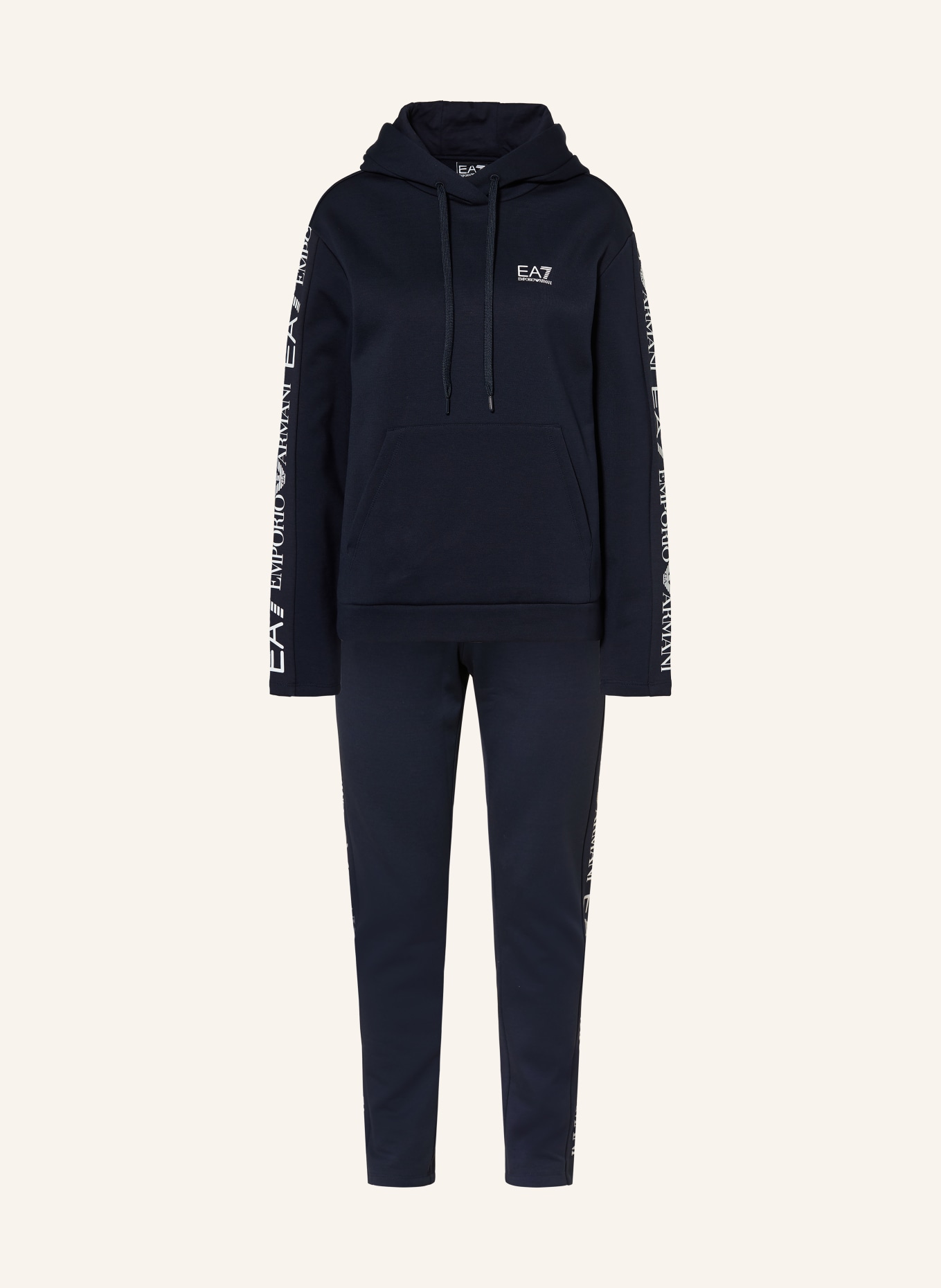 EA7 EMPORIO ARMANI trainingspak: DONKERBLAUW