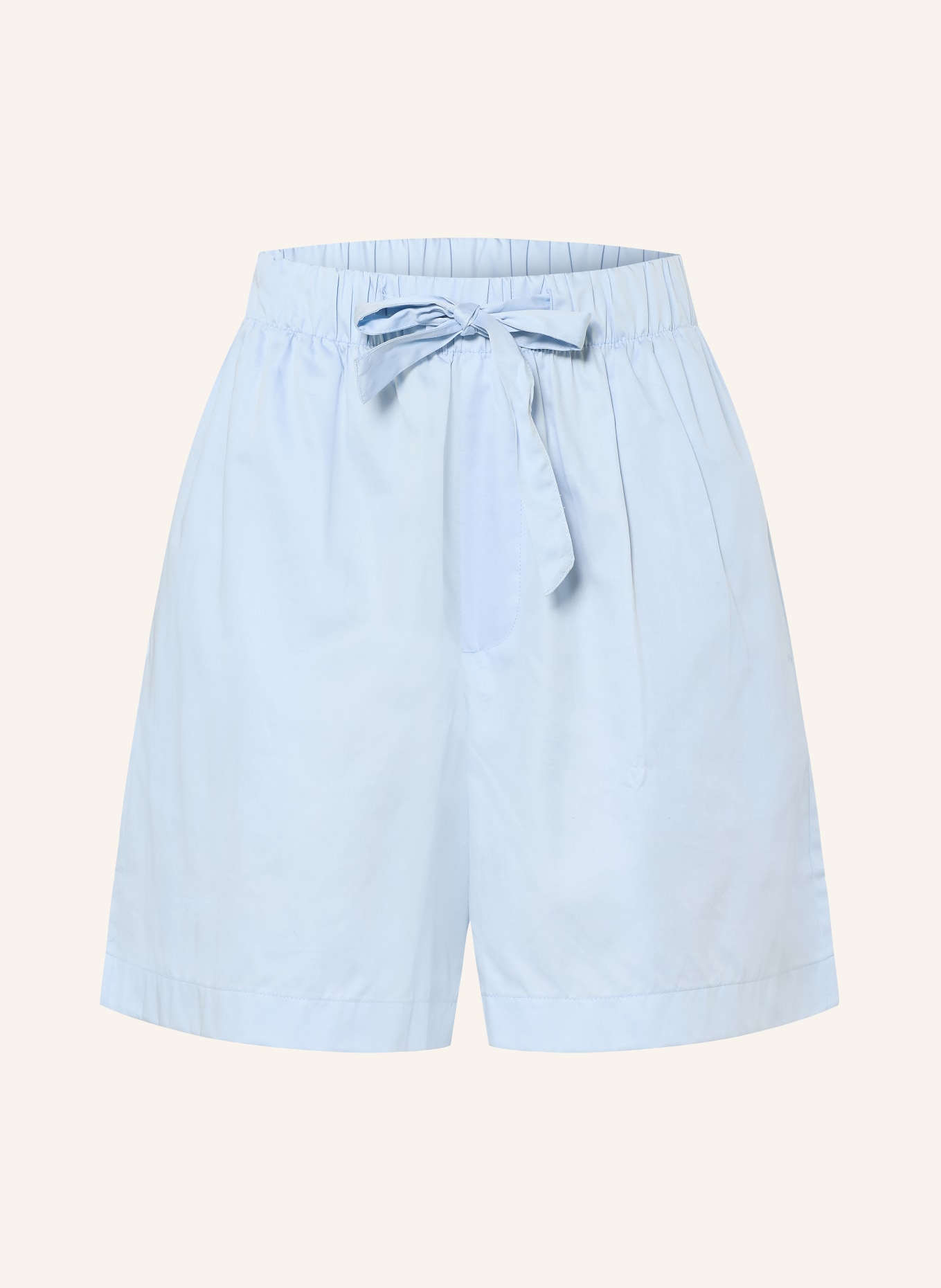 KnowledgeCotton Apparel Shorts NOVA: LICHTBLAUW