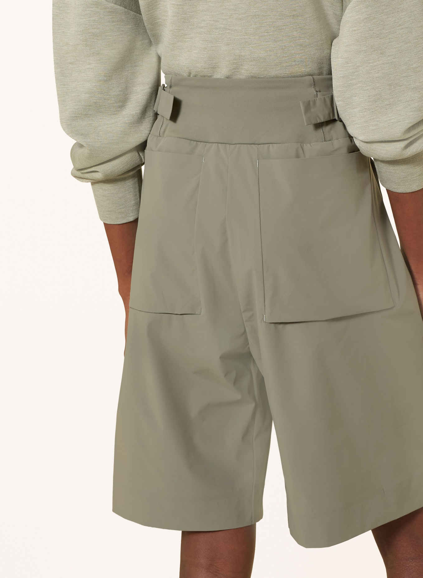 JEANNE BARET SUMATRA trekking shorts: KHAKI