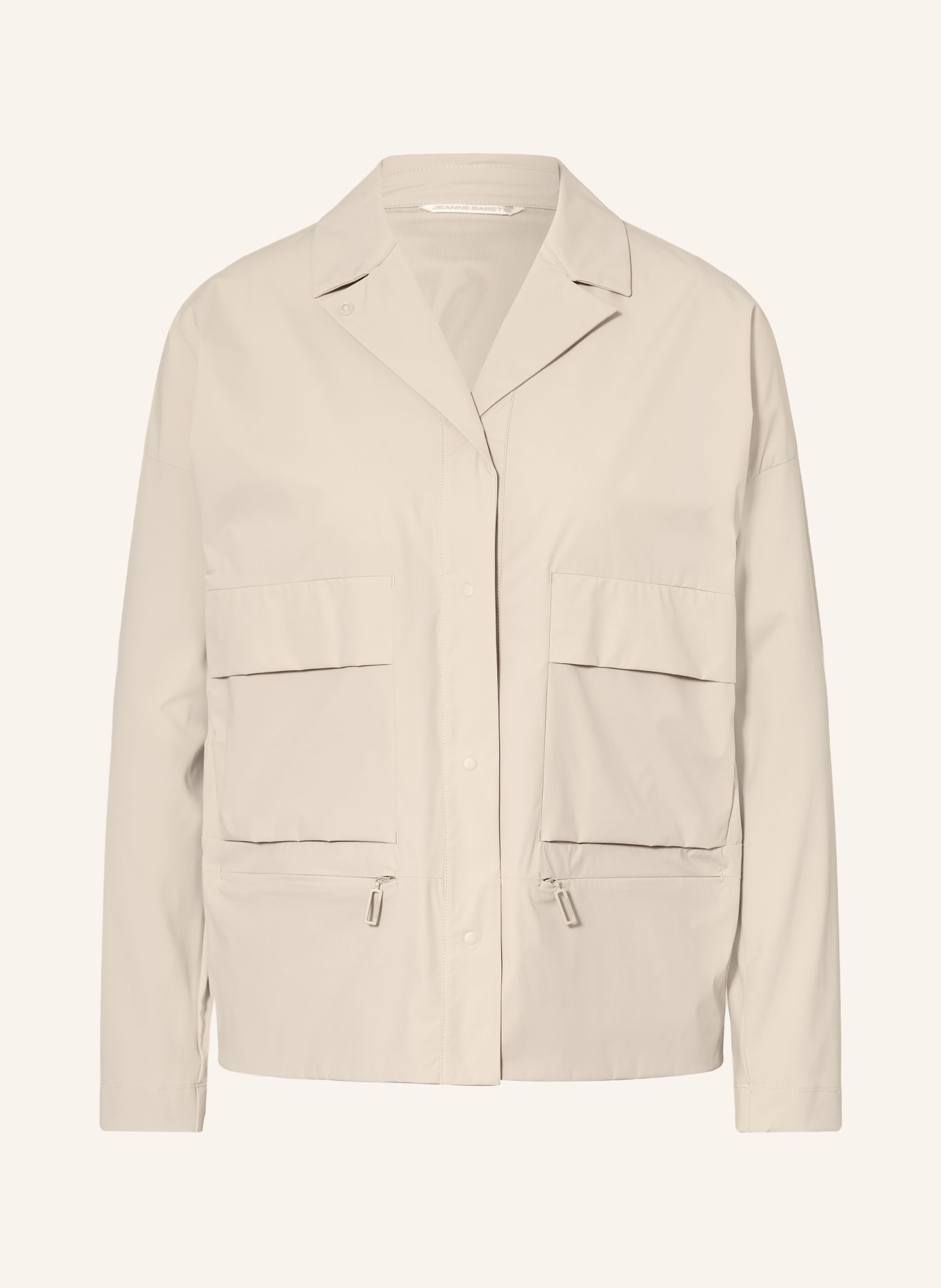 JEANNE BARET Veste militaire SUMATRA SAHARIAN: CRÈME