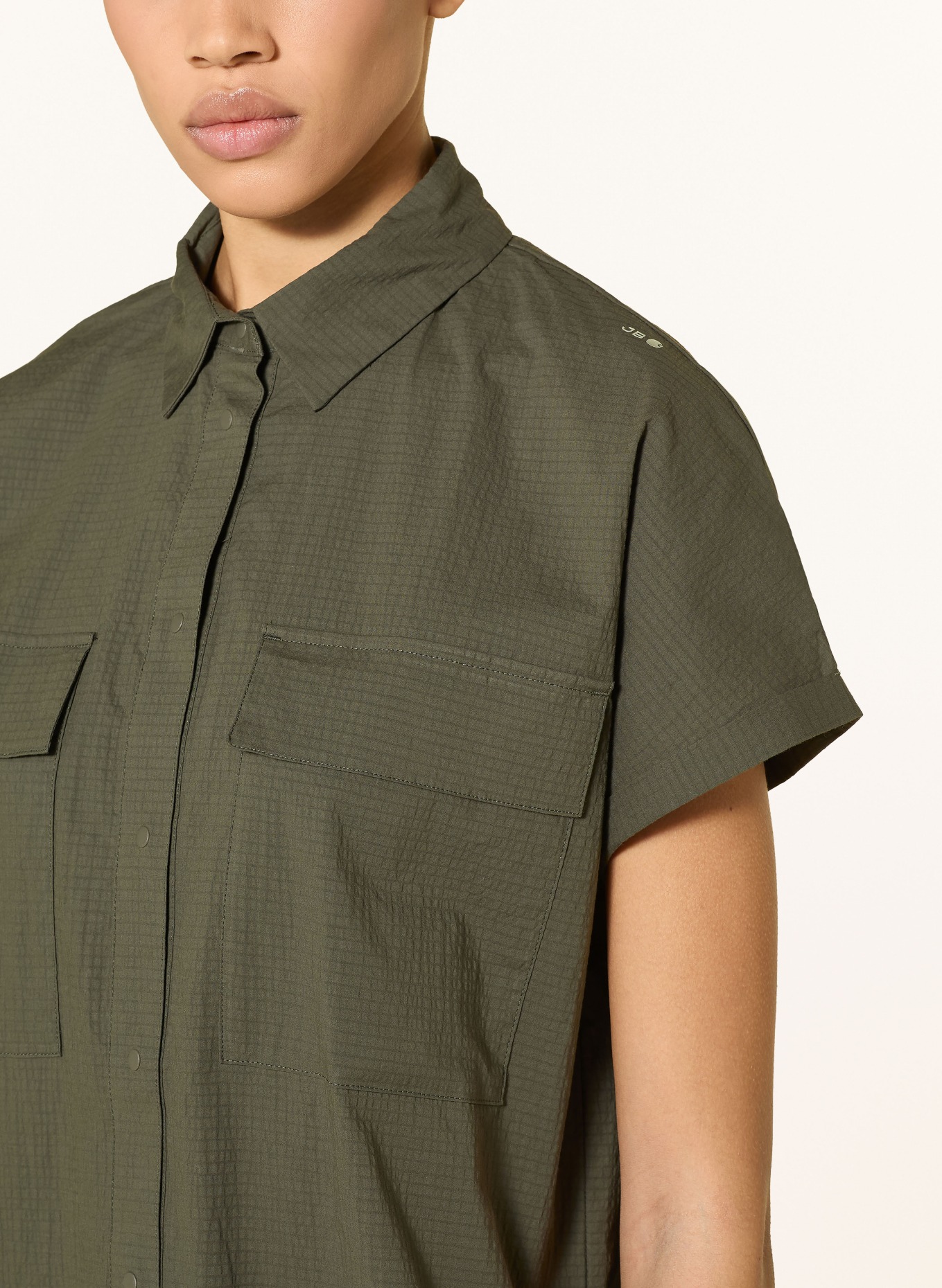 JEANNE BARET Hemdbluse ACACIA: KHAKI