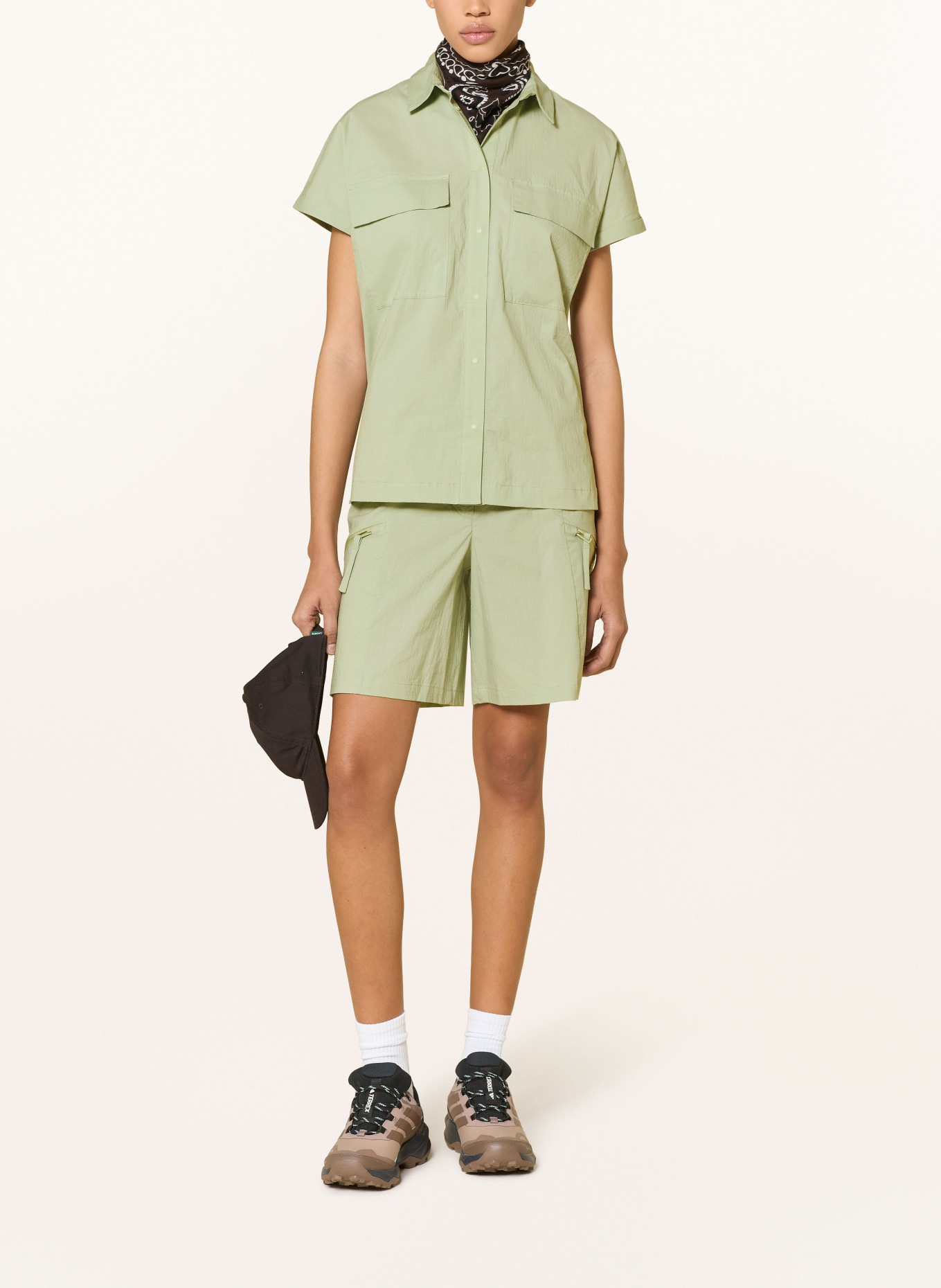 JEANNE BARET Hemdbluse ACACIA: HELLGRÜN