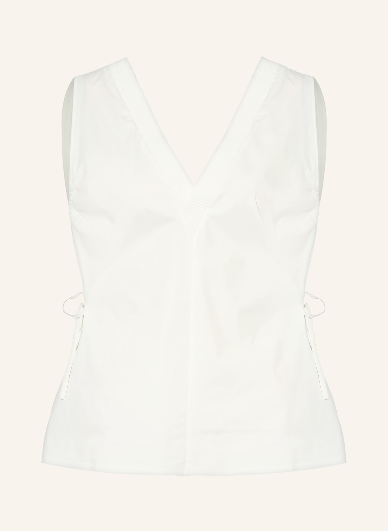JEANNE BARET Haut SUMATRA: BLANC
