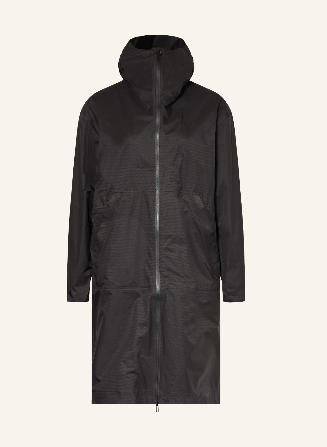 JEANNE BARET KENZIA raincoat: BLACK