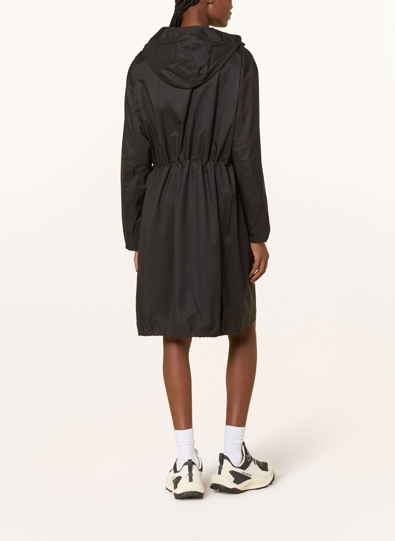JEANNE BARET KENZIA raincoat: BLACK