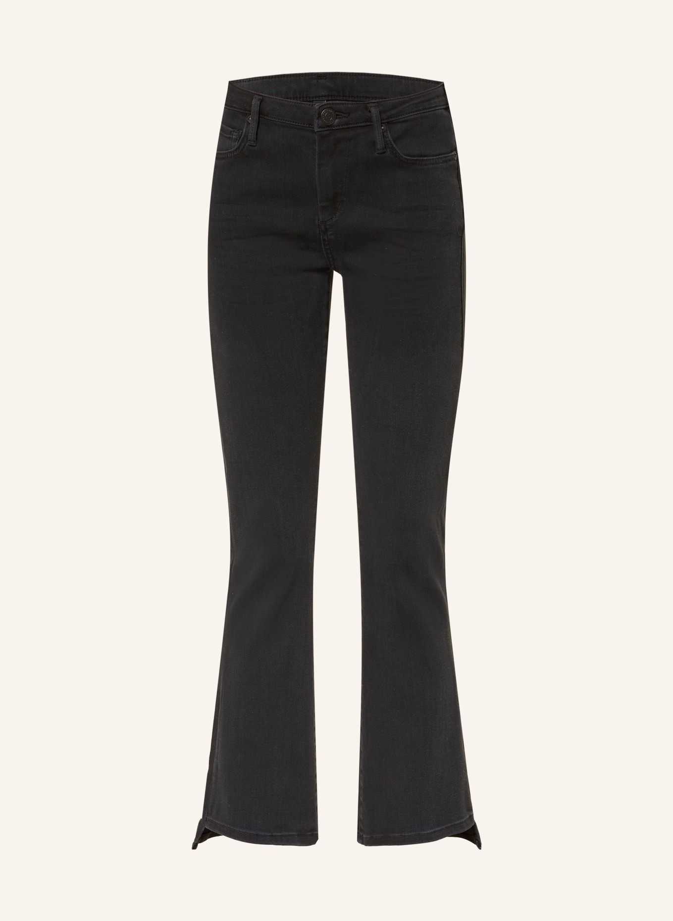 TRUE RELIGION Bootcut Jeans HALLE: 1001 BLACK