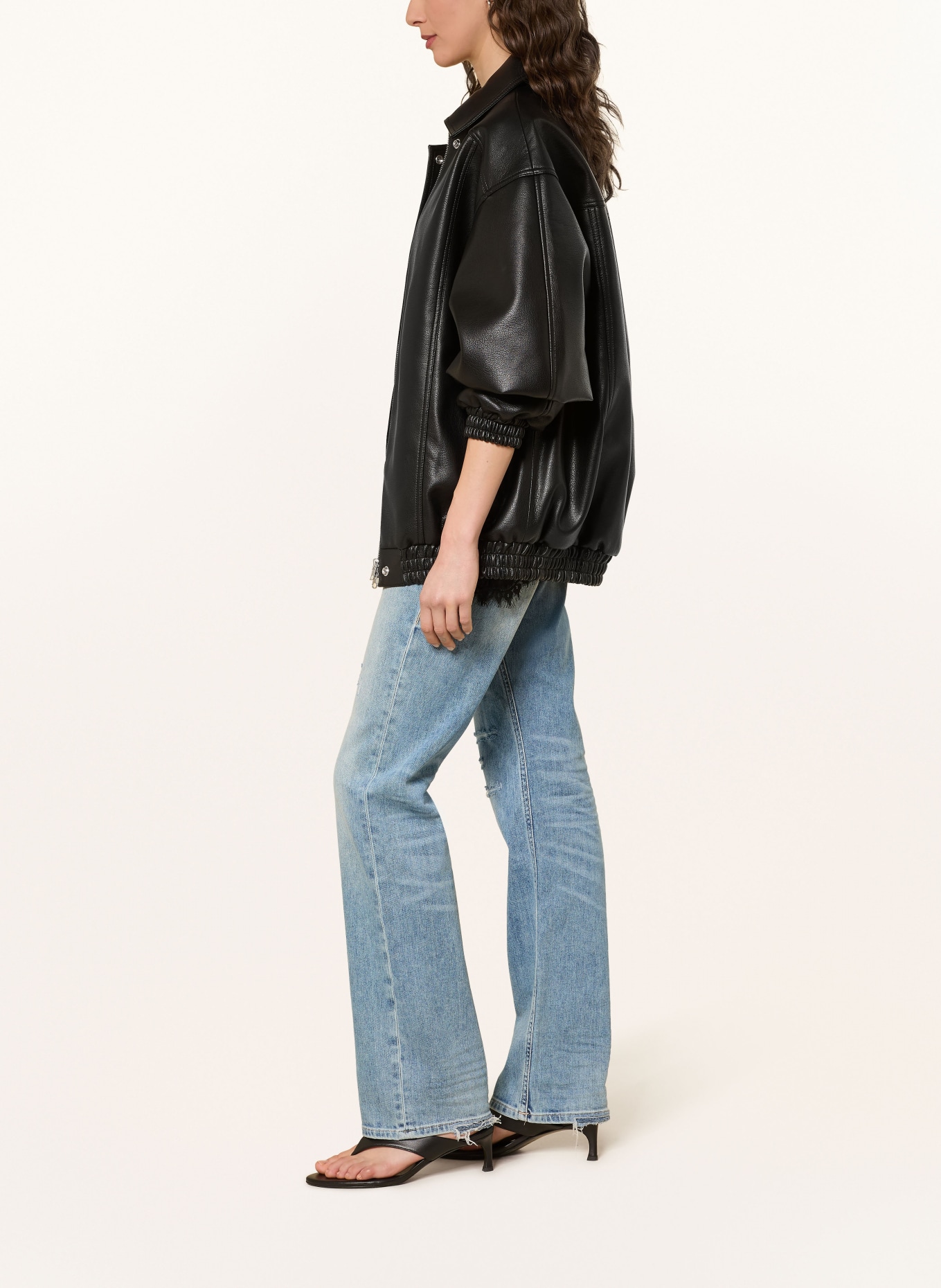 TRUE RELIGION Straight Jeans KATE: 4000 LIGHT BLUE