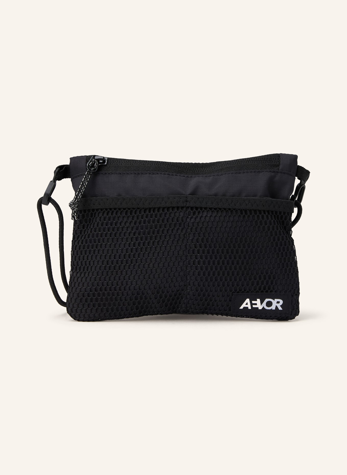 AEVOR Umhängetasche CHEST POUCH: SCHWARZ