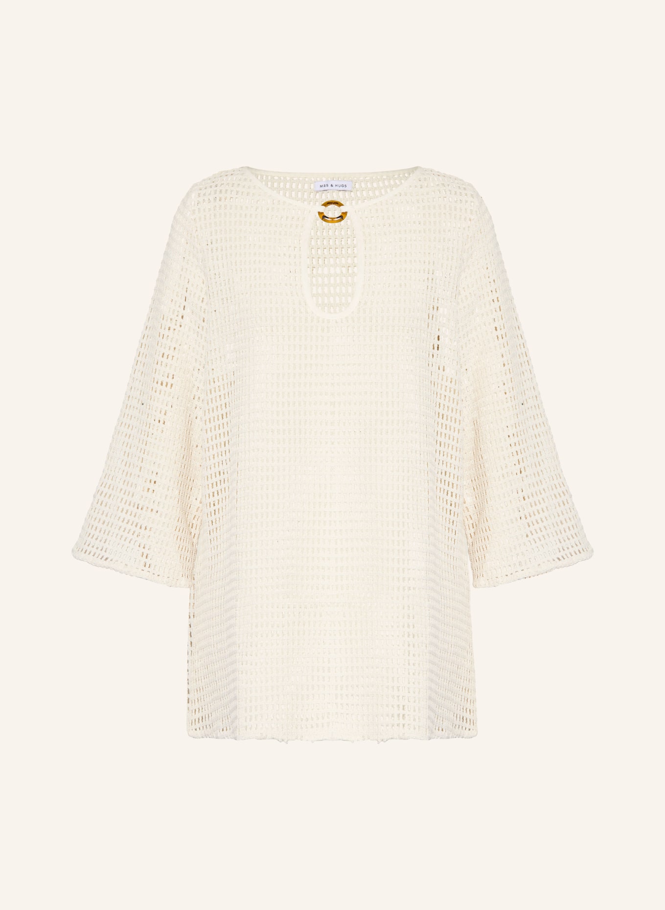 MRS & HUGS Strandkleid: ECRU