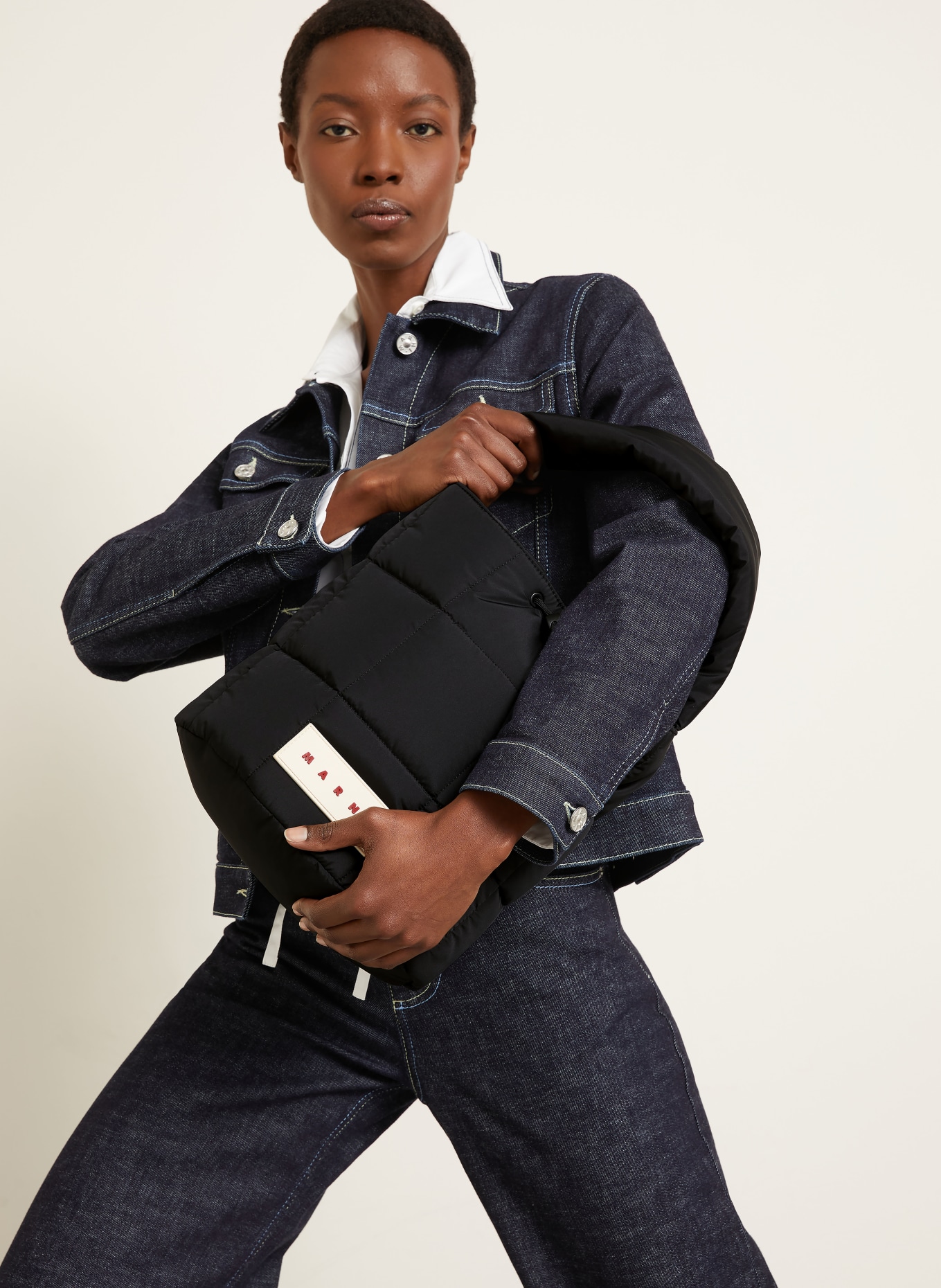 MARNI Beuteltasche: SCHWARZ