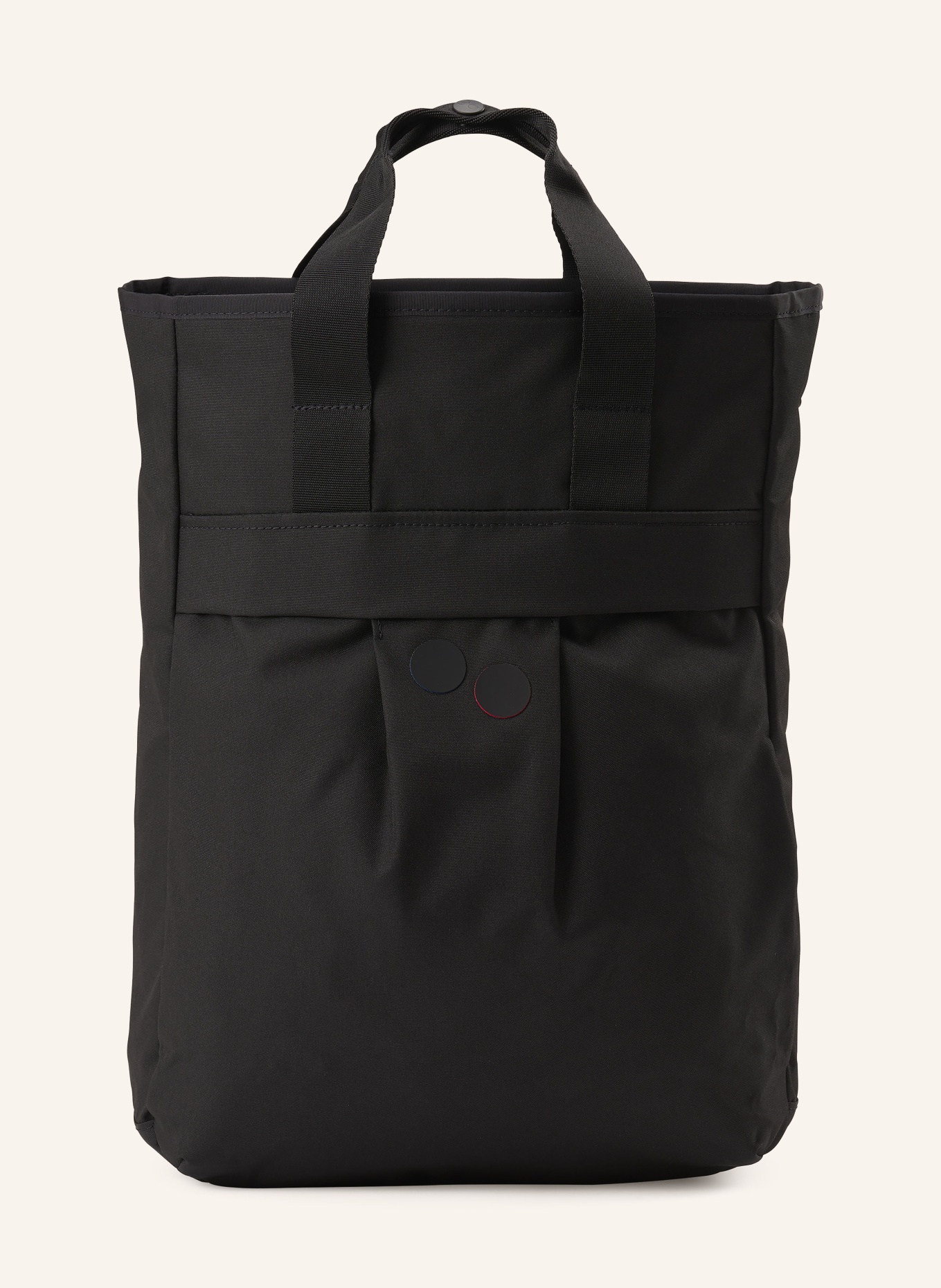 pinqponq Rucksack KOMO mit Laptop-Fach: SCHWARZ