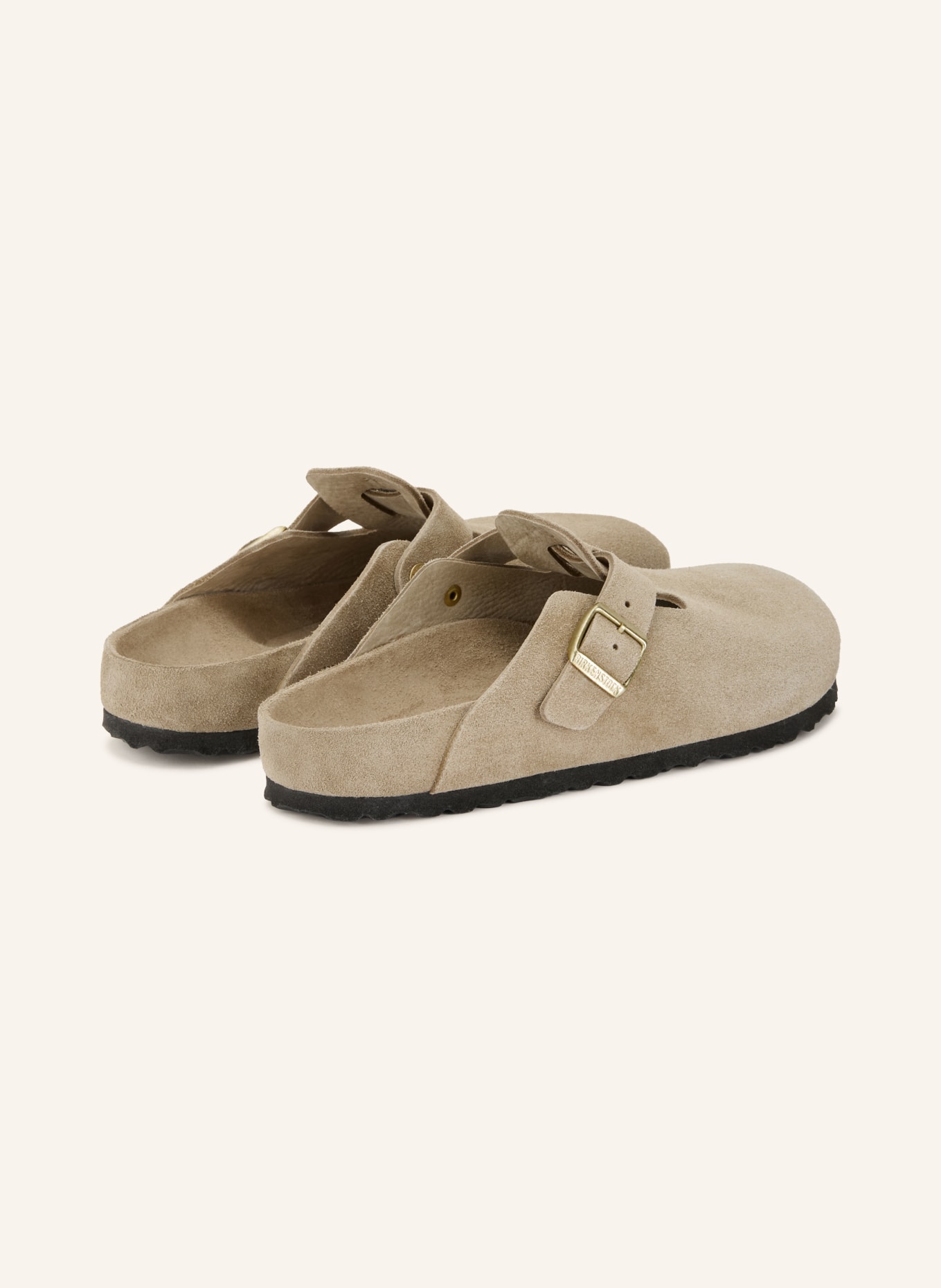 BIRKENSTOCK BOSTON Mules: BEIGE
