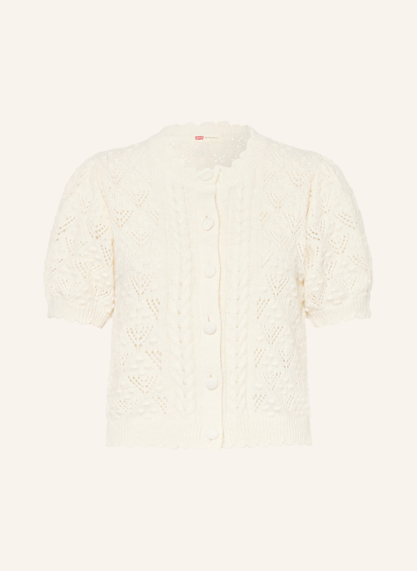 Levi's® Strickjacke PAULINE: CREME