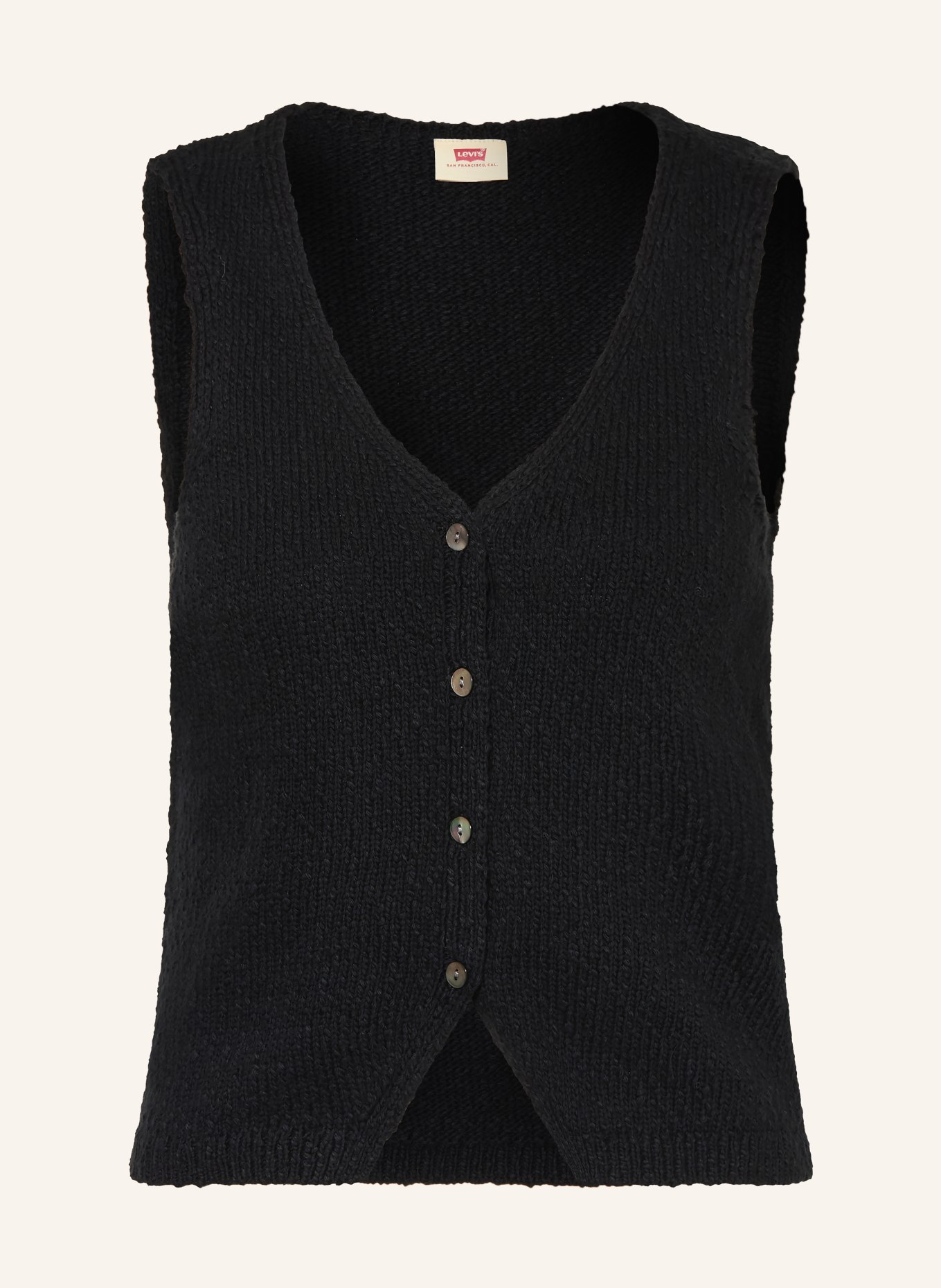 Levi's® Sweter z dzianiny HELEN: CZARNY