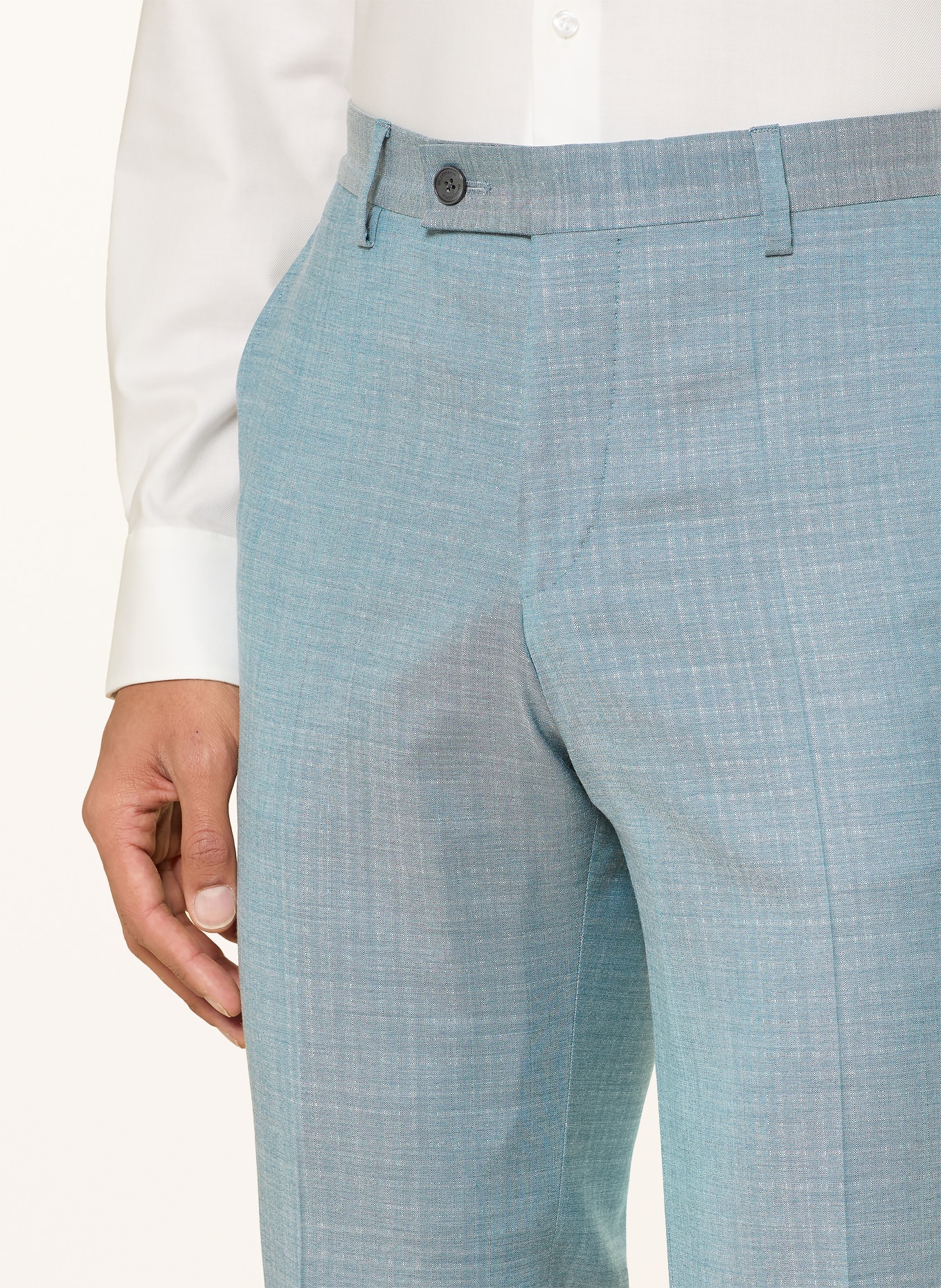 BALDESSARINI Spodnie do garnituru o kroju Extra Slim Fit: 5659 Pad Check