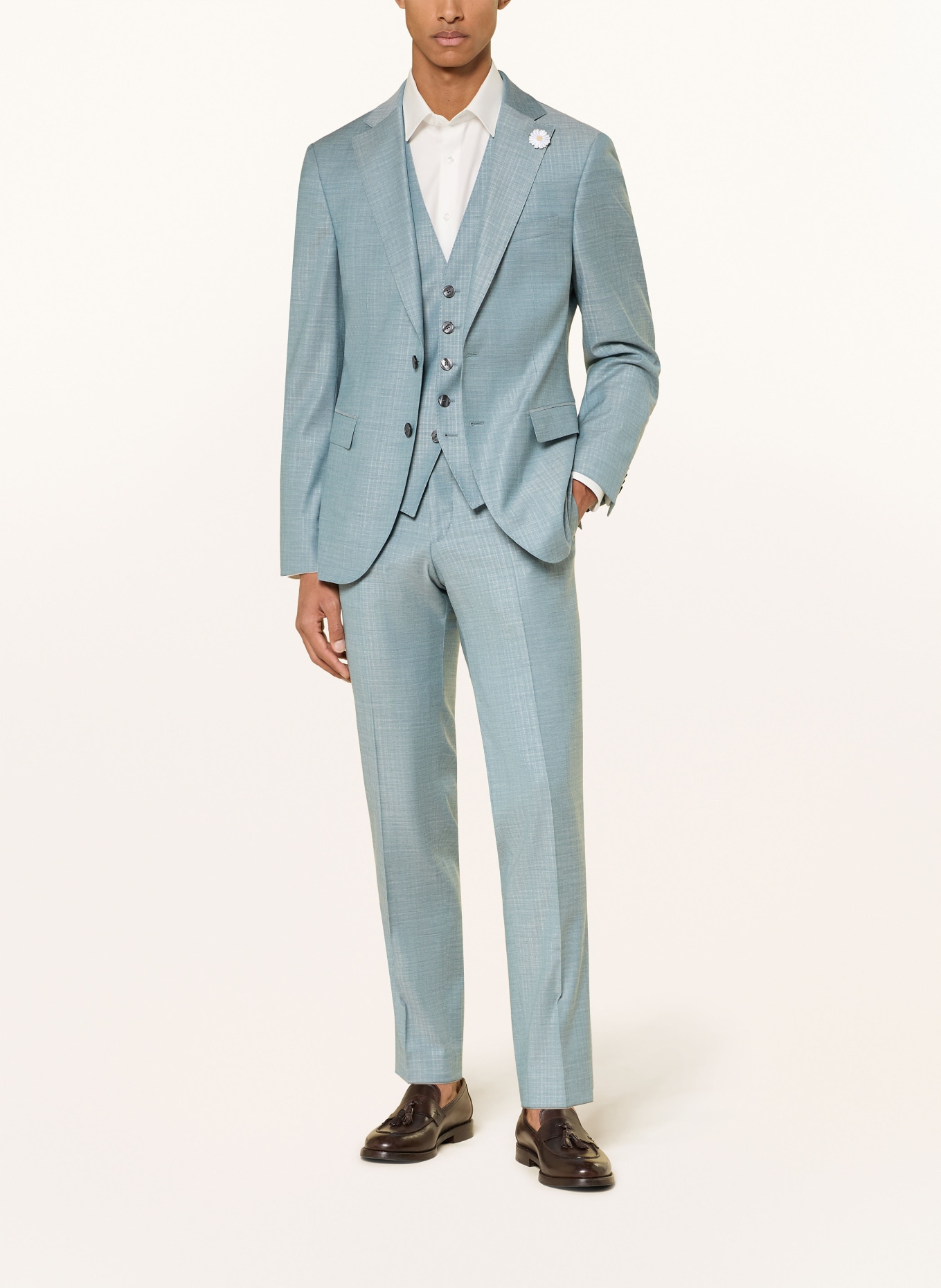 BALDESSARINI Anzugweste Extra Slim Fit: 5659 Pad Check