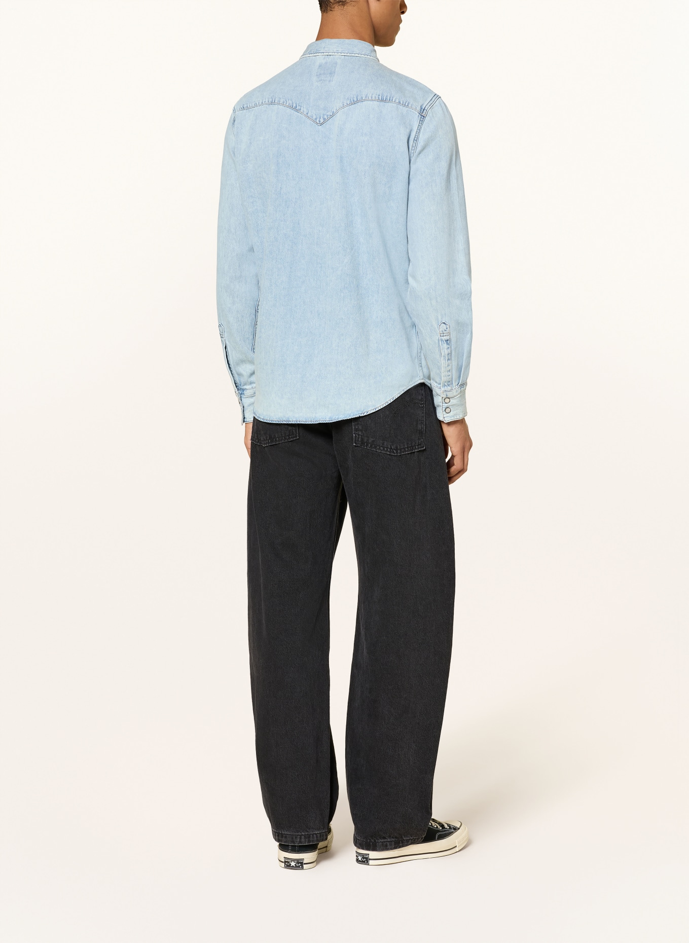 Levi's® Jeanshemd BARSTOW WESTERN Slim Fit: HELLBLAU