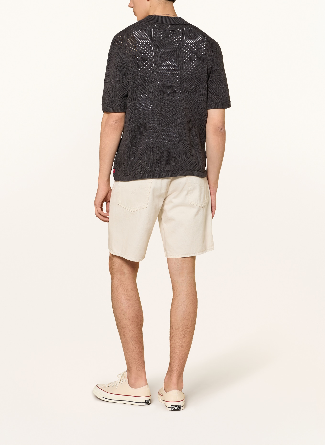 Levi's® Standard fit knit shirt: DARK GRAY