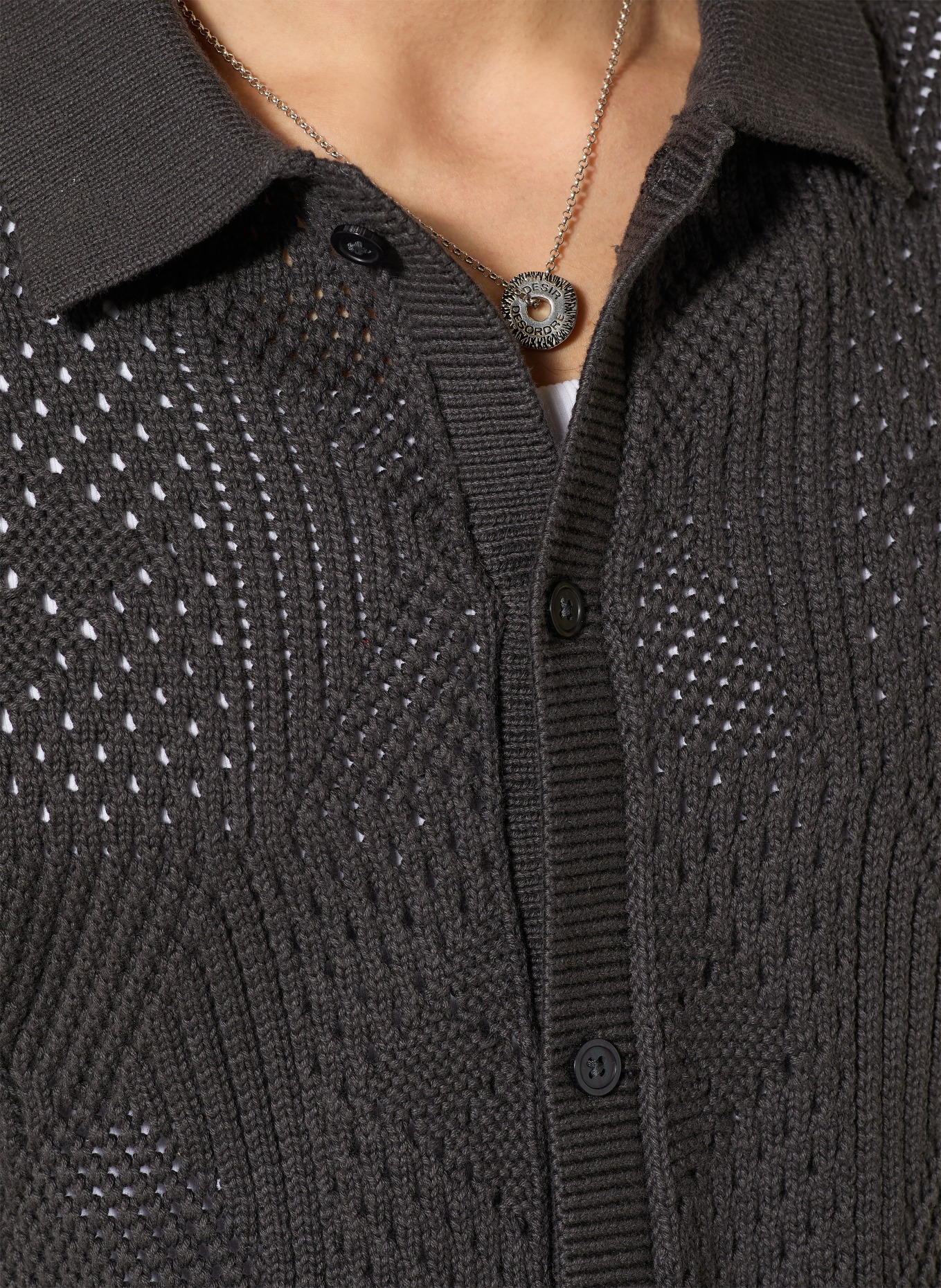 Levi's® Standard fit knit shirt: DARK GRAY