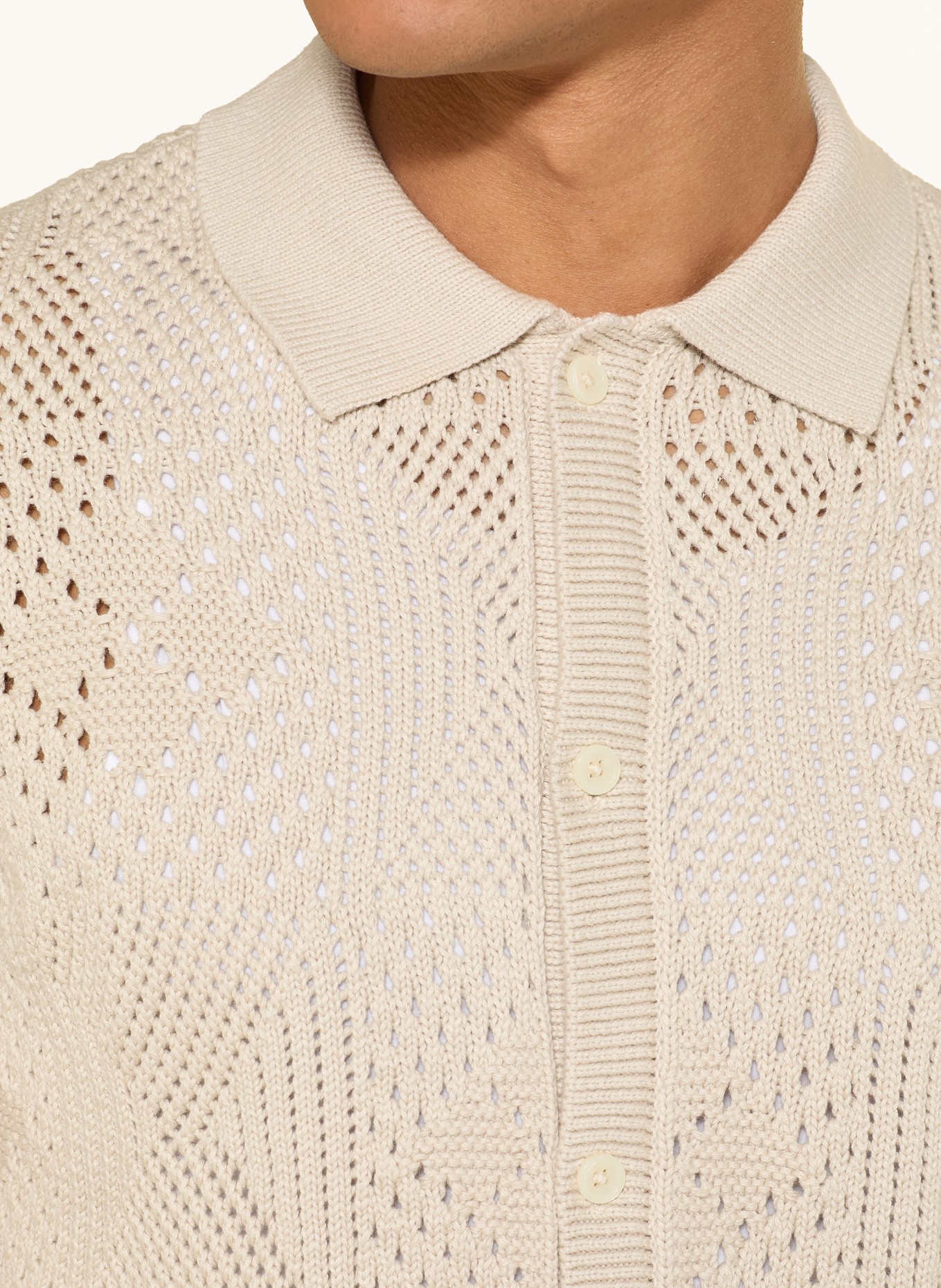 Levi's® Koszulka z dzianiny o standardowym kroju: BEŻOWY