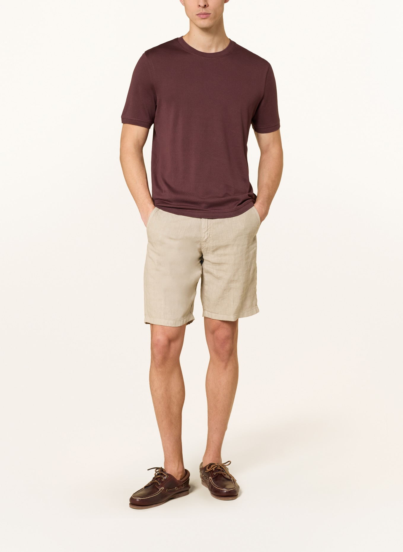 CINQUE CIBADI T-shirt: DARK RED