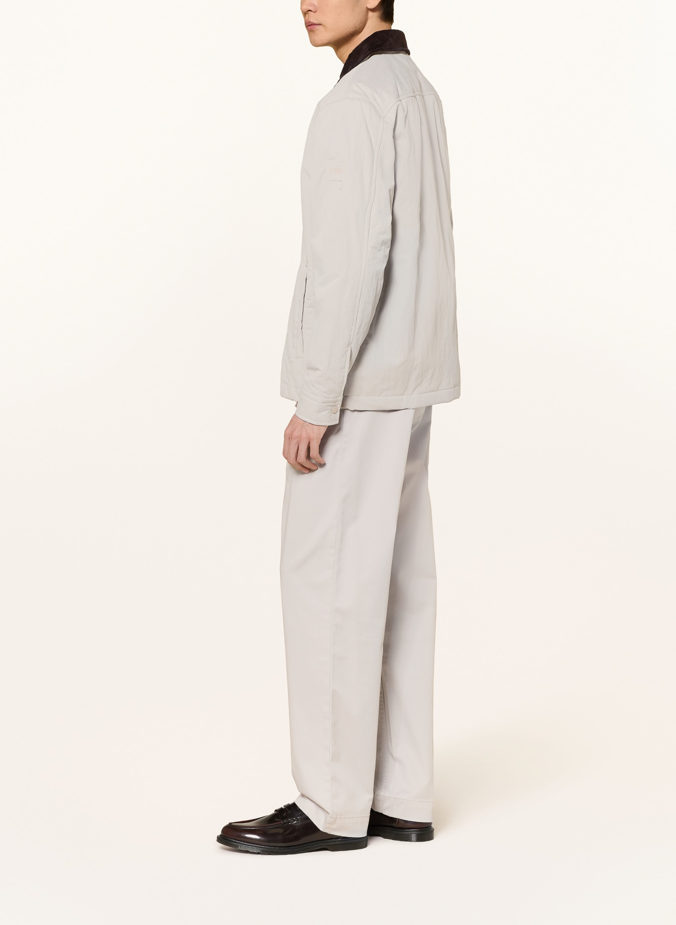 BOSS Chino CHINO Straight Fit: HELLGRAU