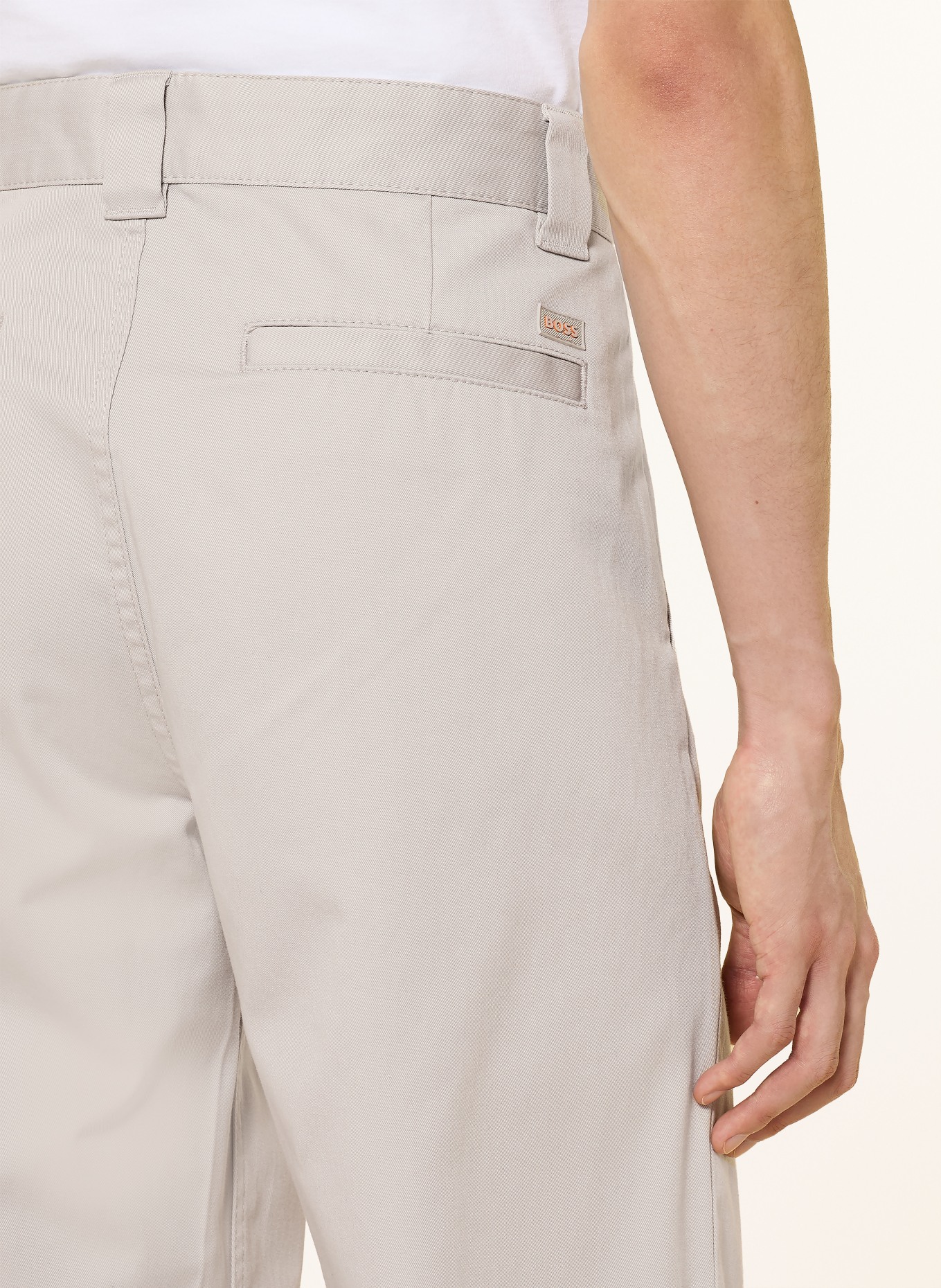 BOSS Chino CHINO Straight Fit: HELLGRAU