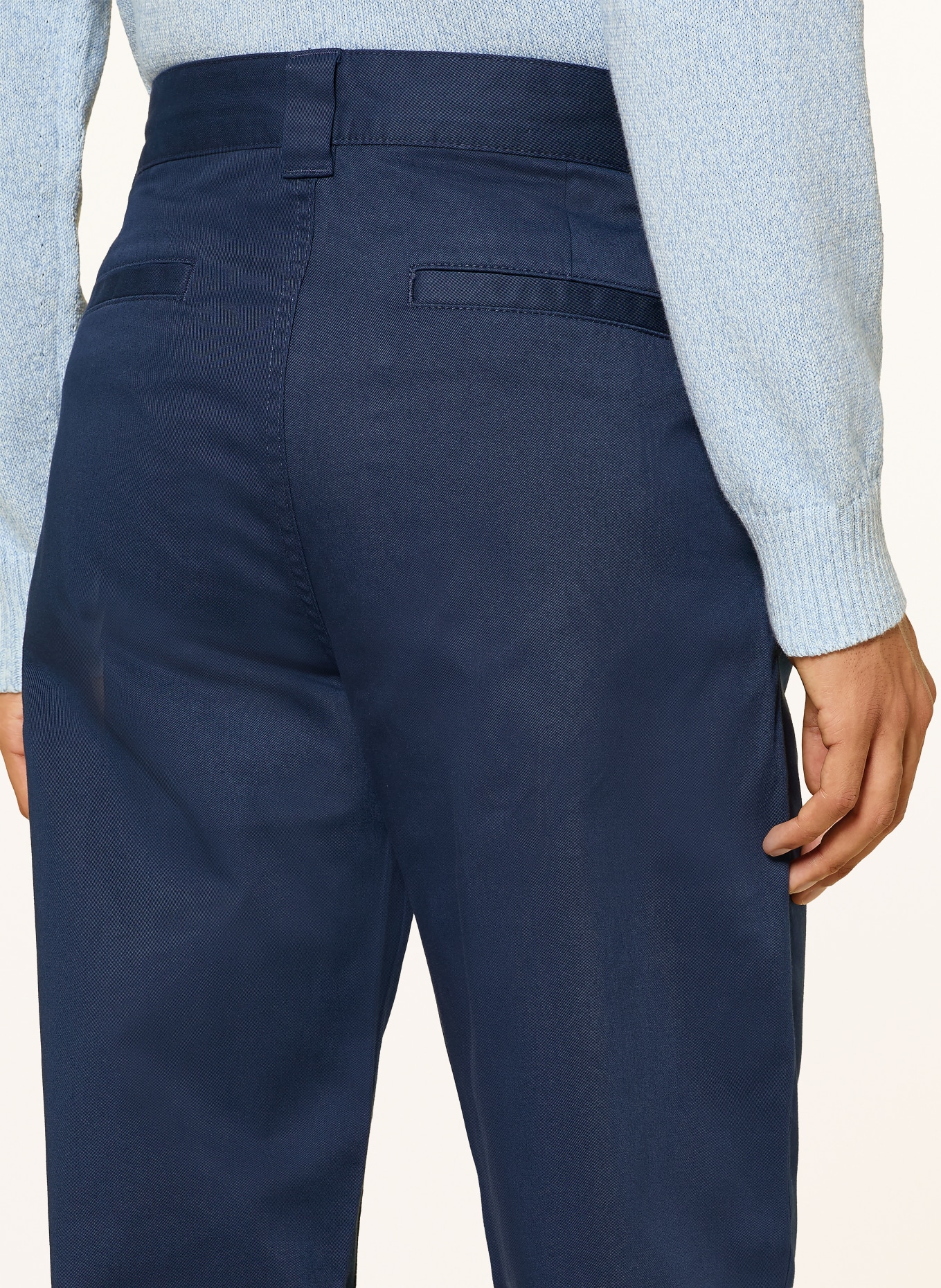 BOSS Chino CHINO Straight Fit: DUNKELBLAU