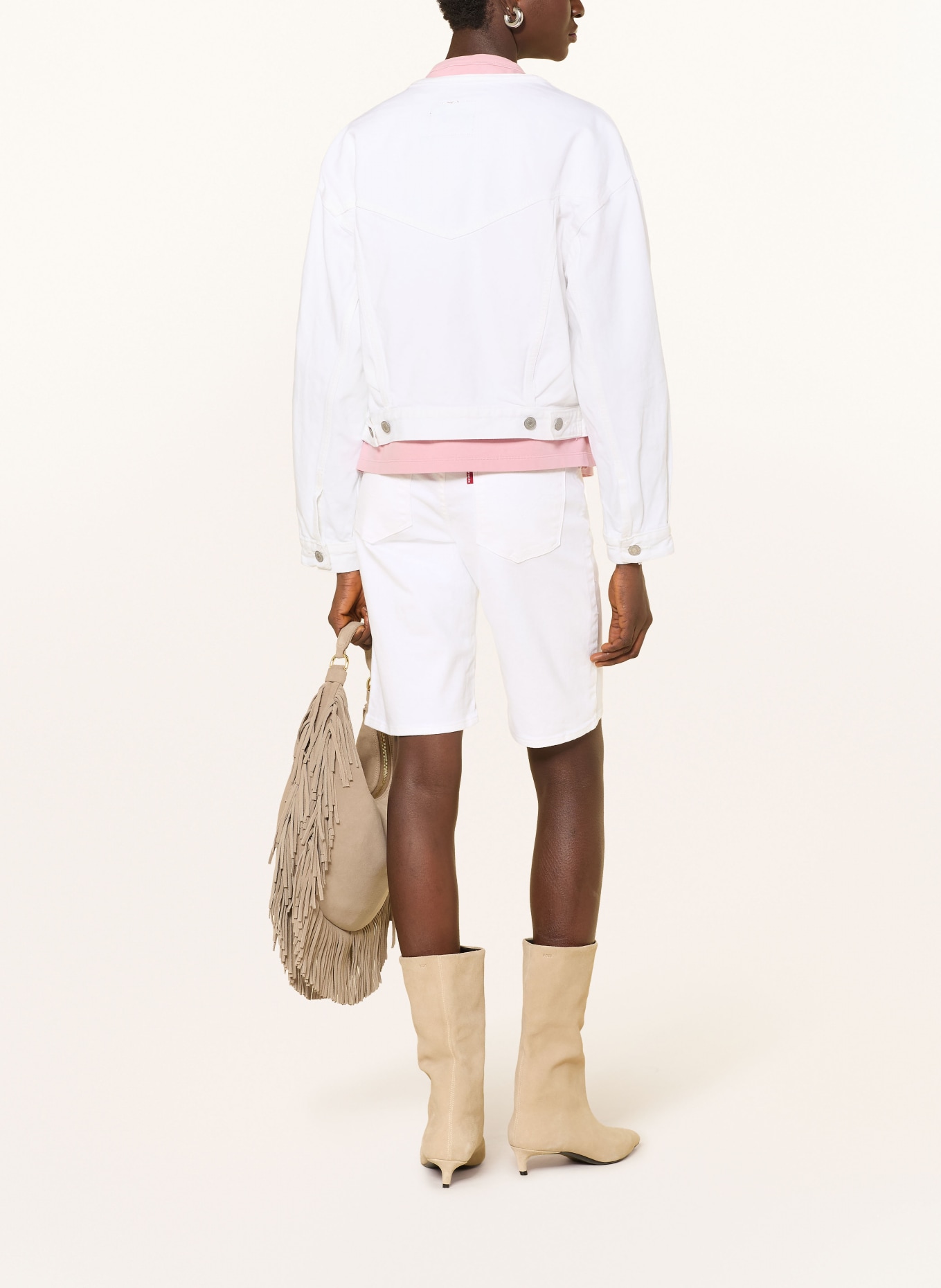 Levi's® Jeans-Bermudas SHAPING BERMUDA mit Shaping-Effekt: 04 Neutrals