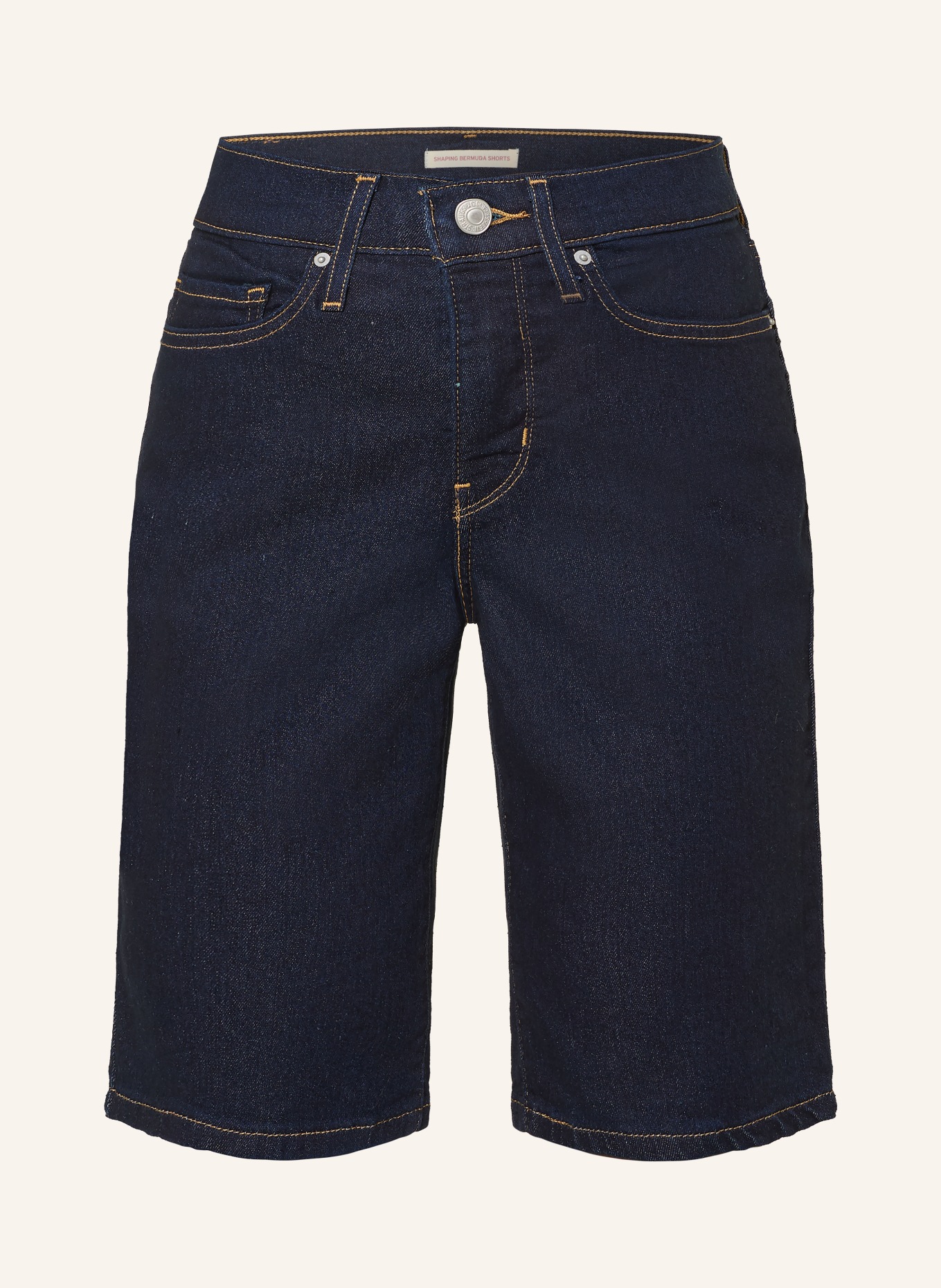 Levi's® Jeans-Bermudas SHAPING BERMUDA: 05 Dark Indigo - Flat Finish