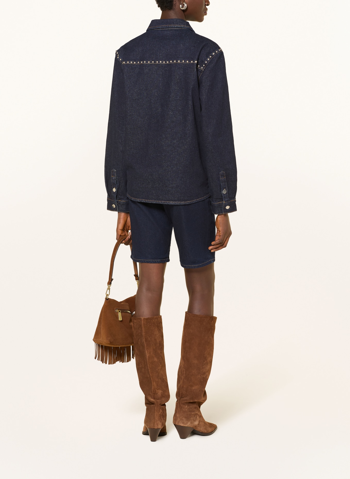 Levi's® Jeans-Bermudas SHAPING BERMUDA: 05 Dark Indigo - Flat Finish