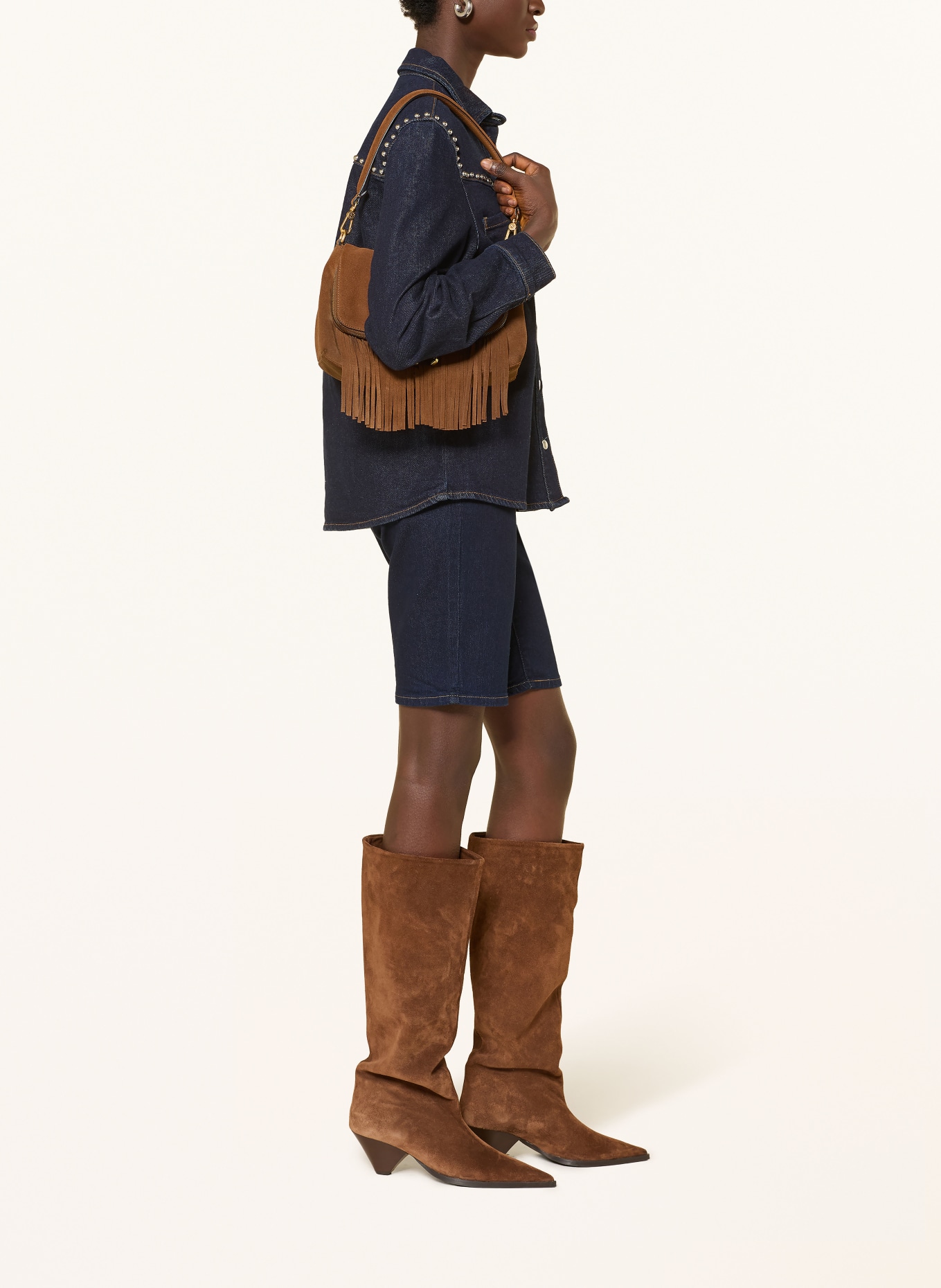 Levi's® Jeans-Bermudas SHAPING BERMUDA: 05 Dark Indigo - Flat Finish