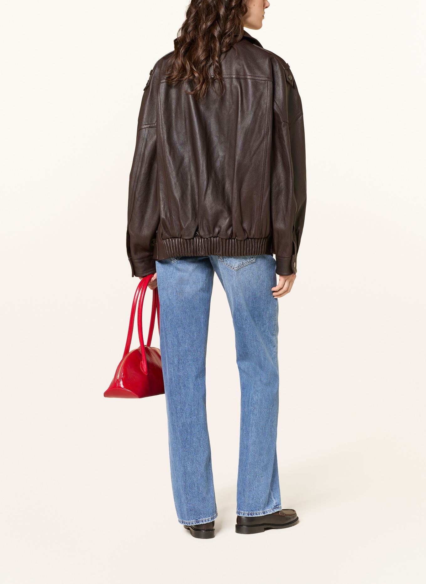 Dondup Wide Leg Jeans JACKLYN: 800 mittelblau