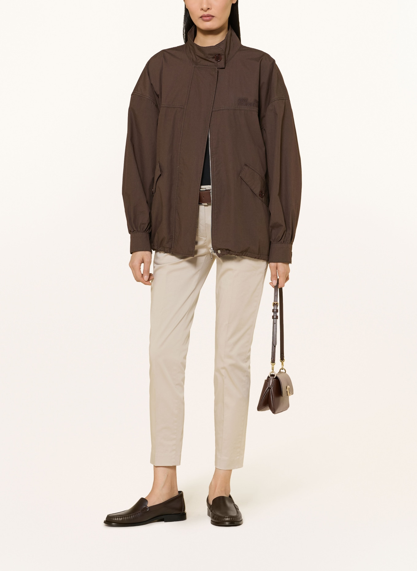 Dondup 7/8-broek: ECRU