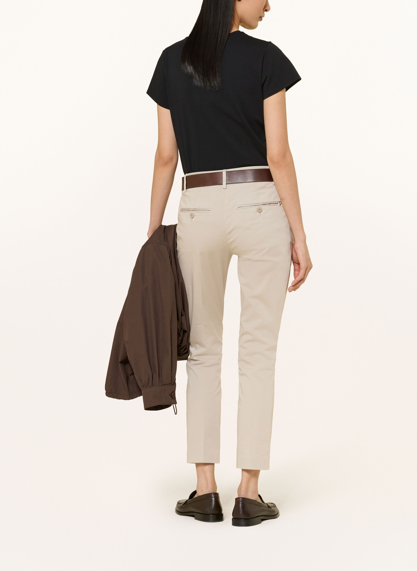 Dondup 7/8-broek: ECRU