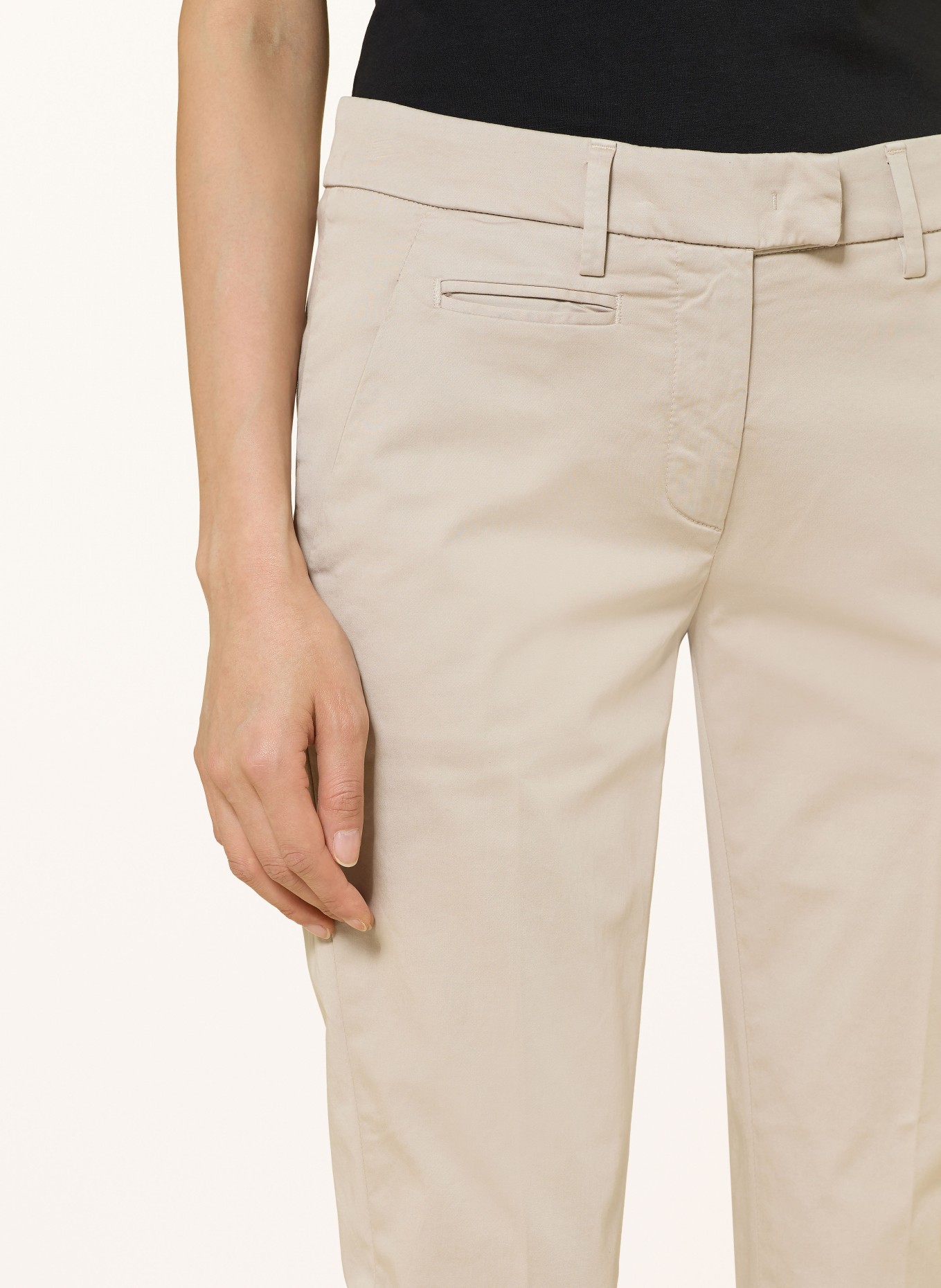 Dondup 7/8-broek: ECRU