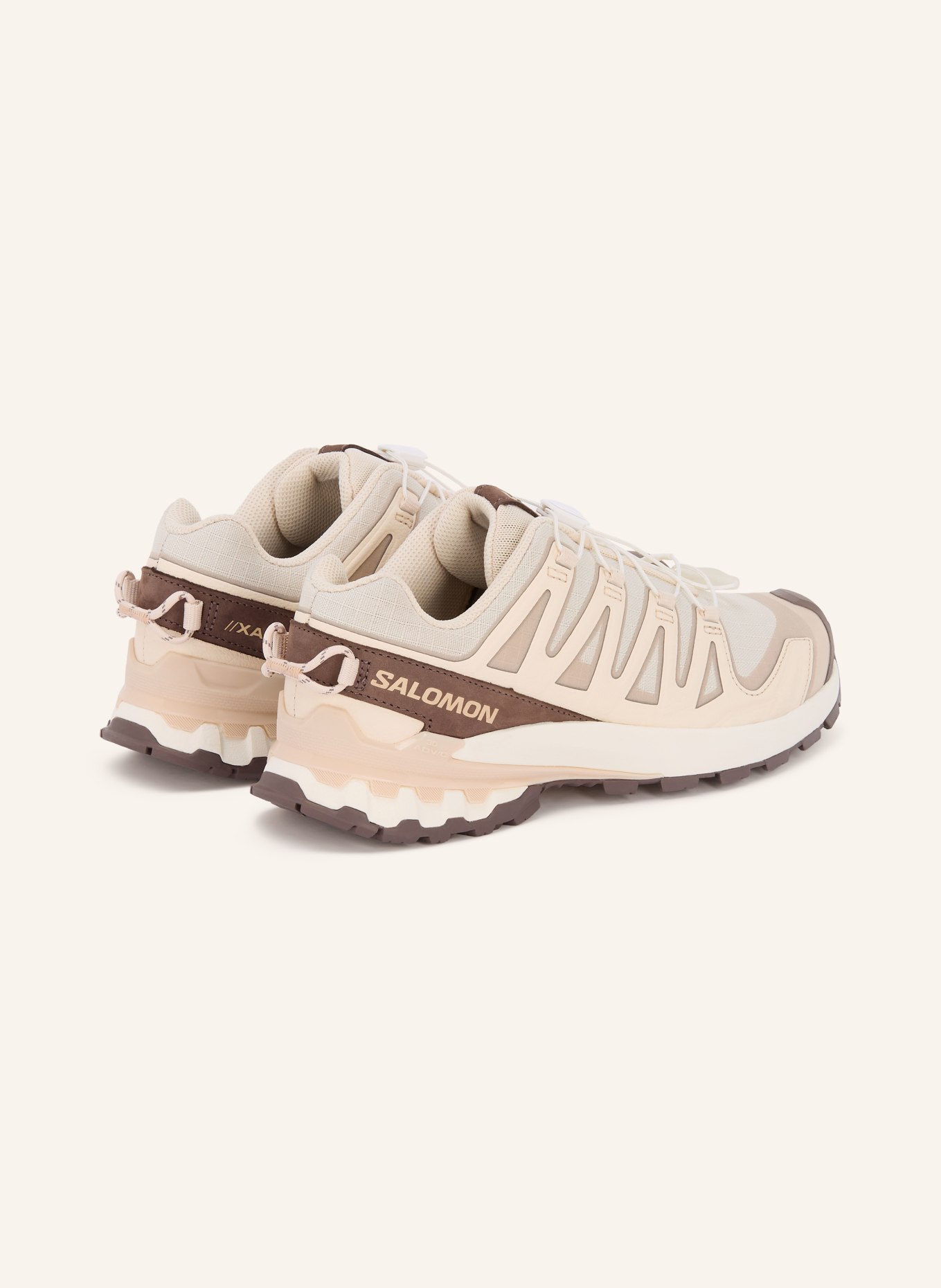 SALOMON Wanderschuhe XA PRO 3D V9 LIFELONG: BEIGE / CREME / TAUPE
