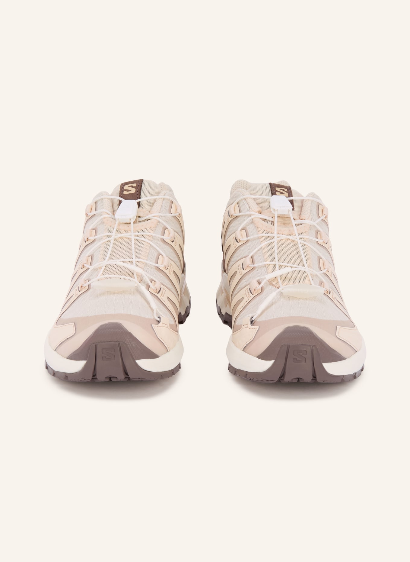 SALOMON Wanderschuhe XA PRO 3D V9 LIFELONG: BEIGE / CREME / TAUPE