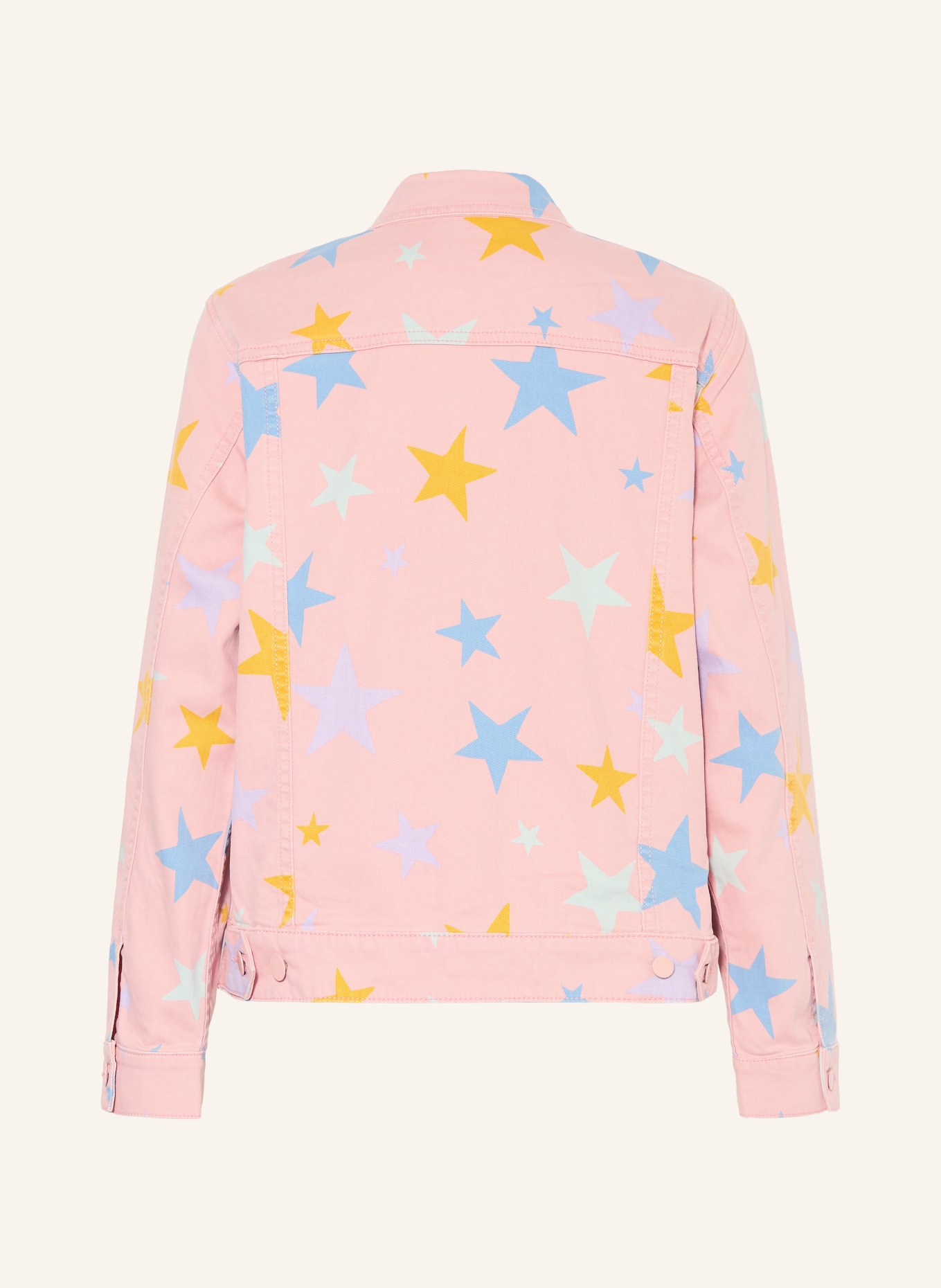 STELLA McCARTNEY KIDS džínová bunda: 507MC ROSA/MULTICOLOR