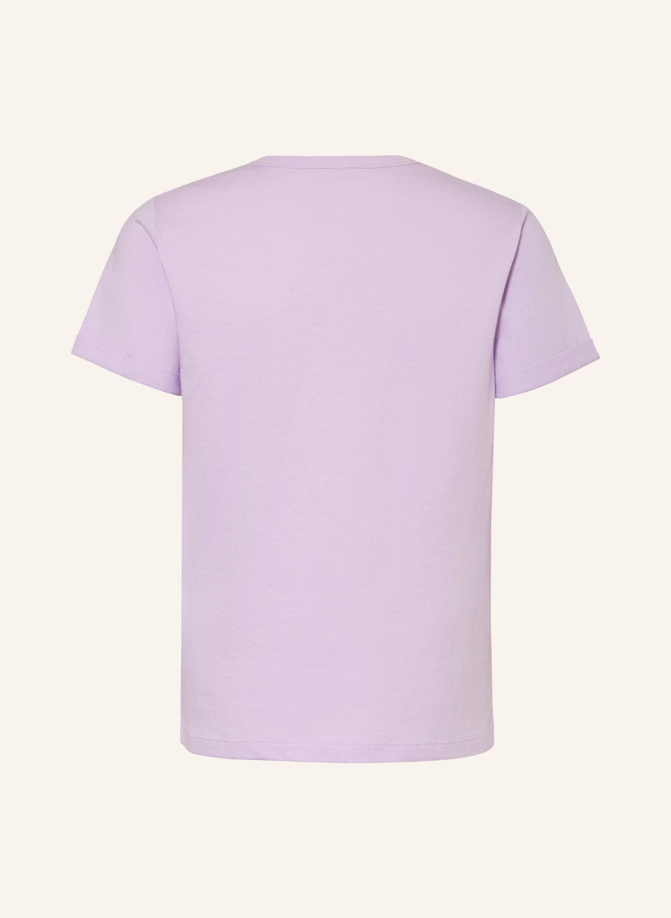 STELLA McCARTNEY KIDS T-shirt met franjes: LICHTPAARS / GEEL / PETROL