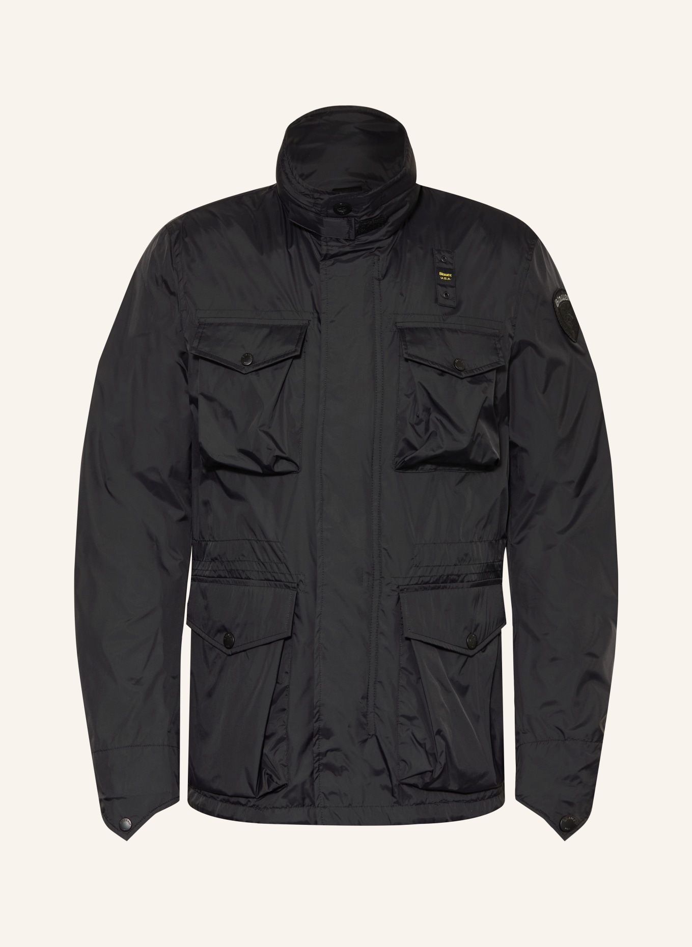 Blauer Fieldjacket ABBOTSFORD: SCHWARZ