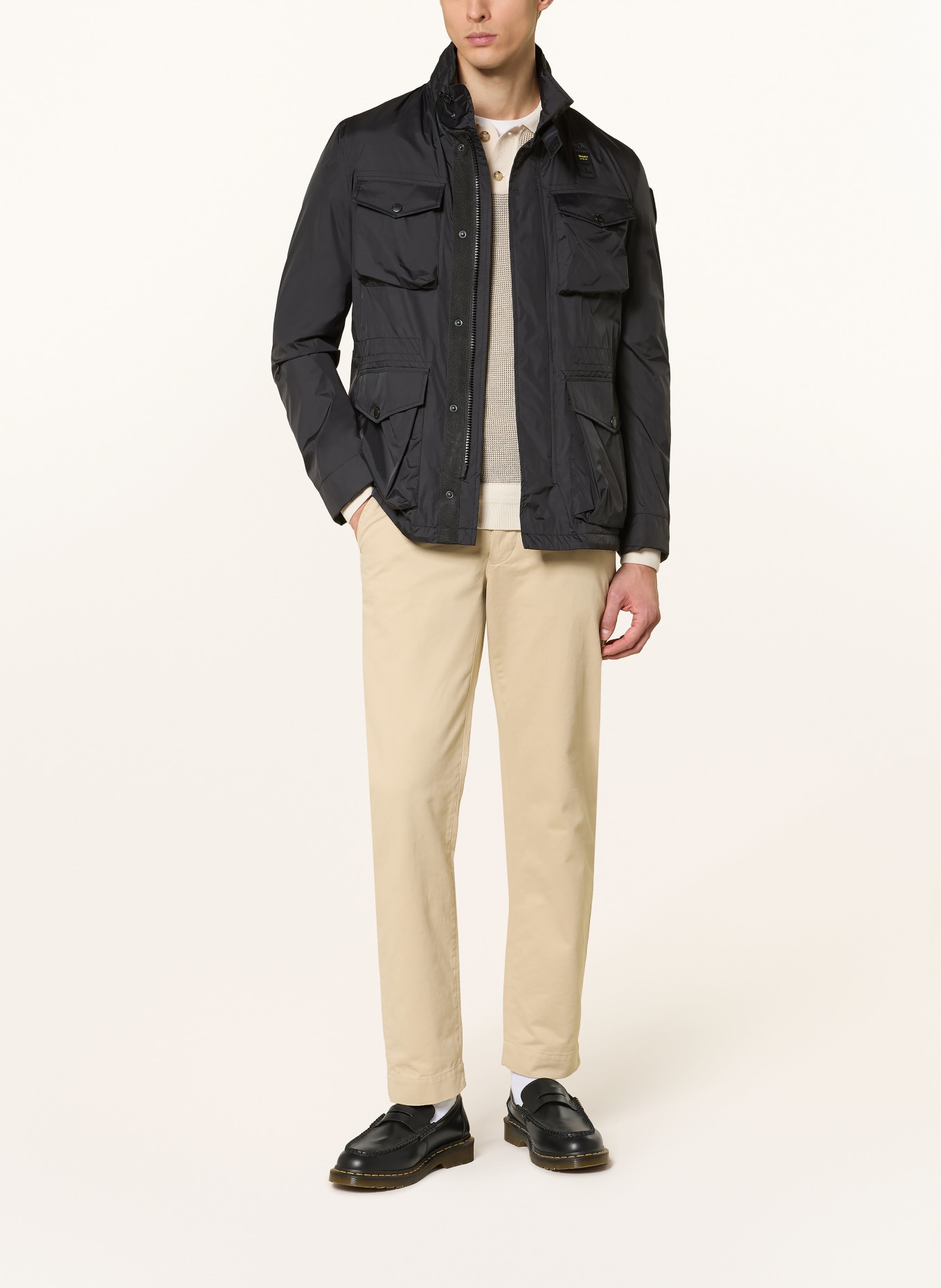 Blauer Fieldjacket ABBOTSFORD: SCHWARZ