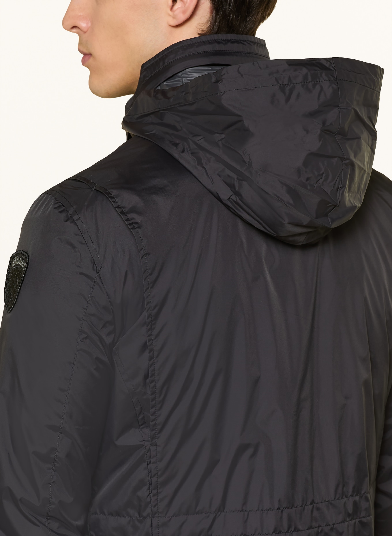 Blauer Fieldjacket ABBOTSFORD: SCHWARZ