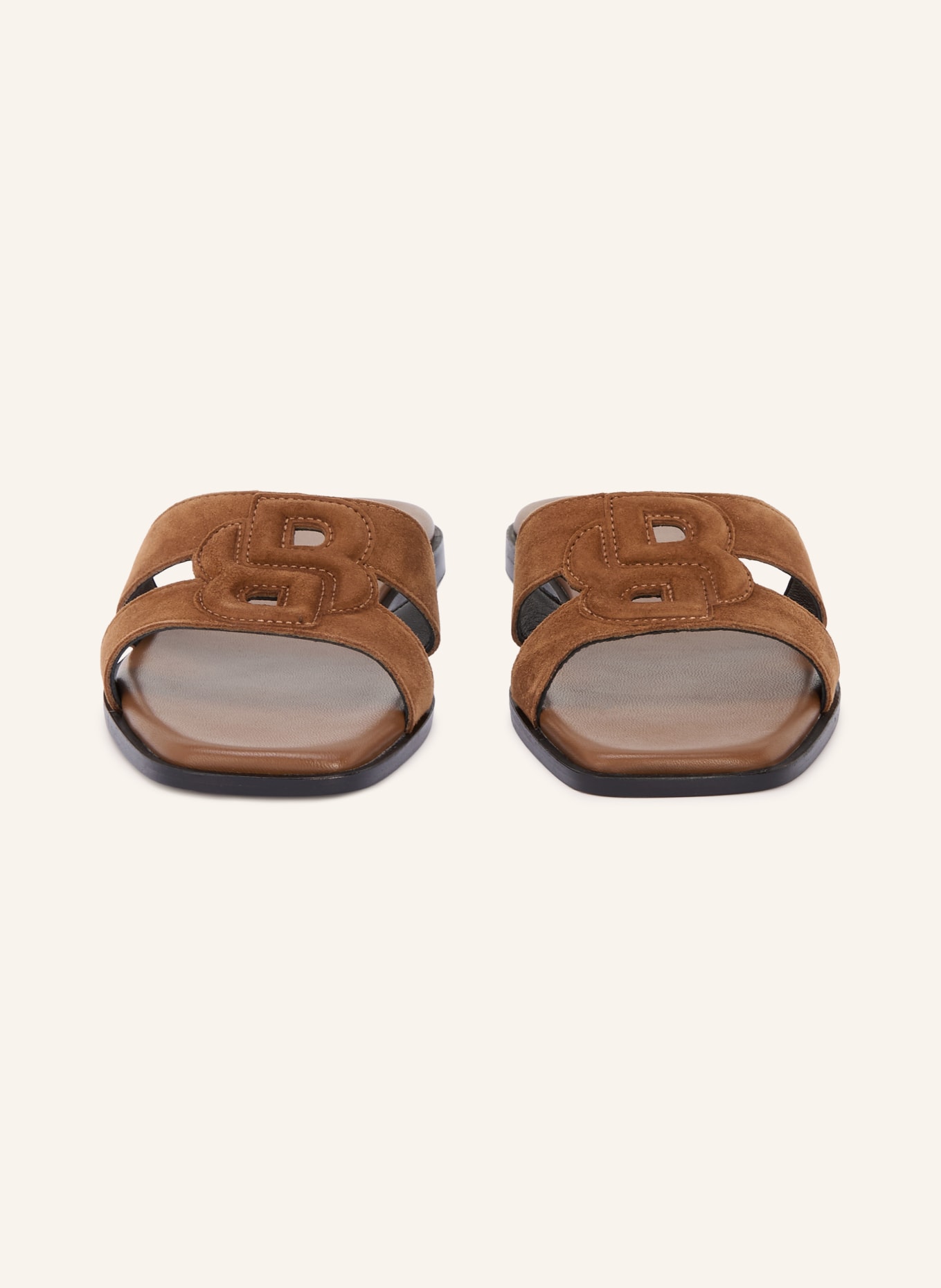 BOSS CHARLIZE Mules: BROWN