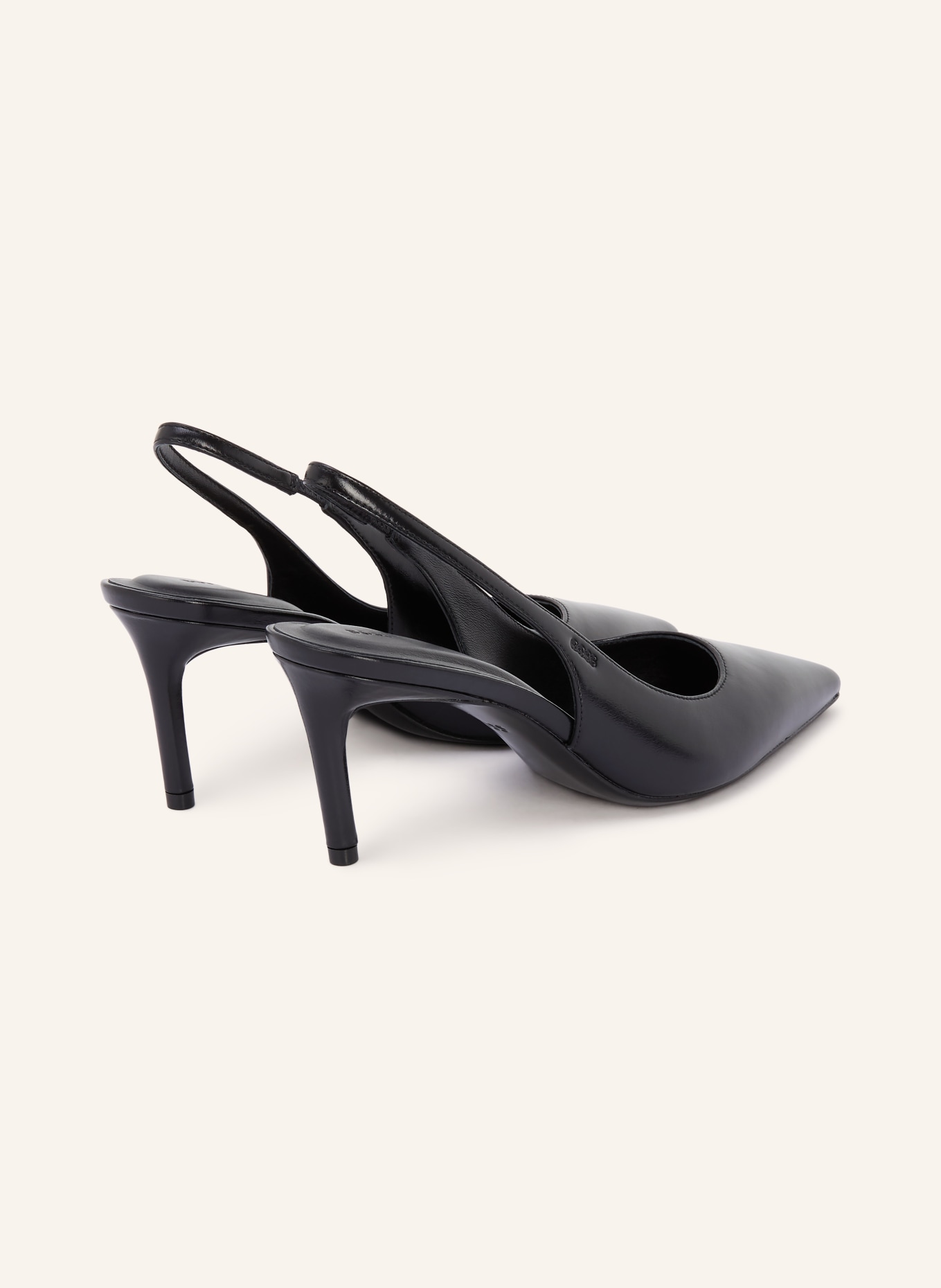 BOSS GRACEY slingback pumps: BLACK