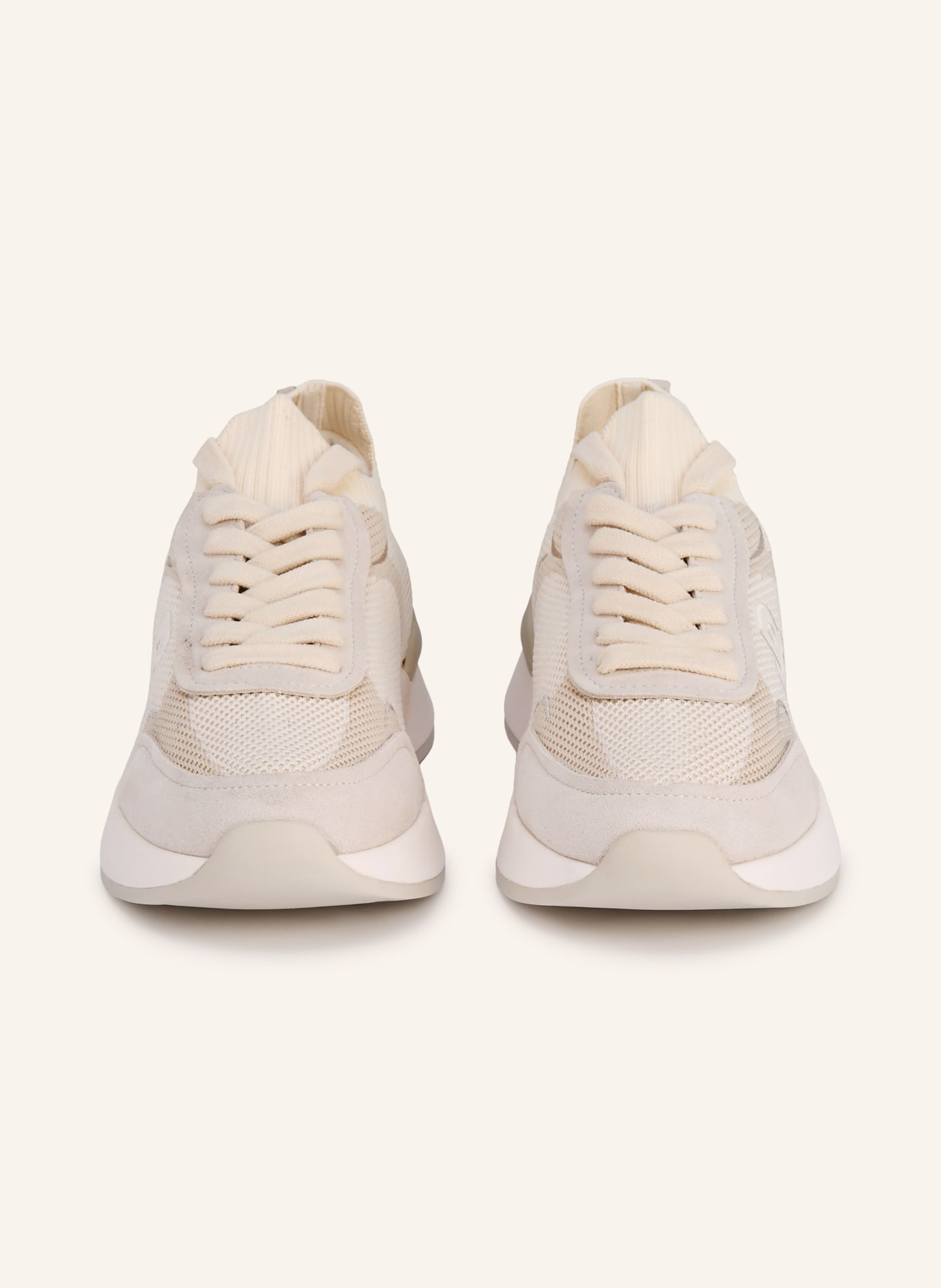 BOSS Sneaker B ICON: CRÈME / BEIGE / LICHTGRIJS