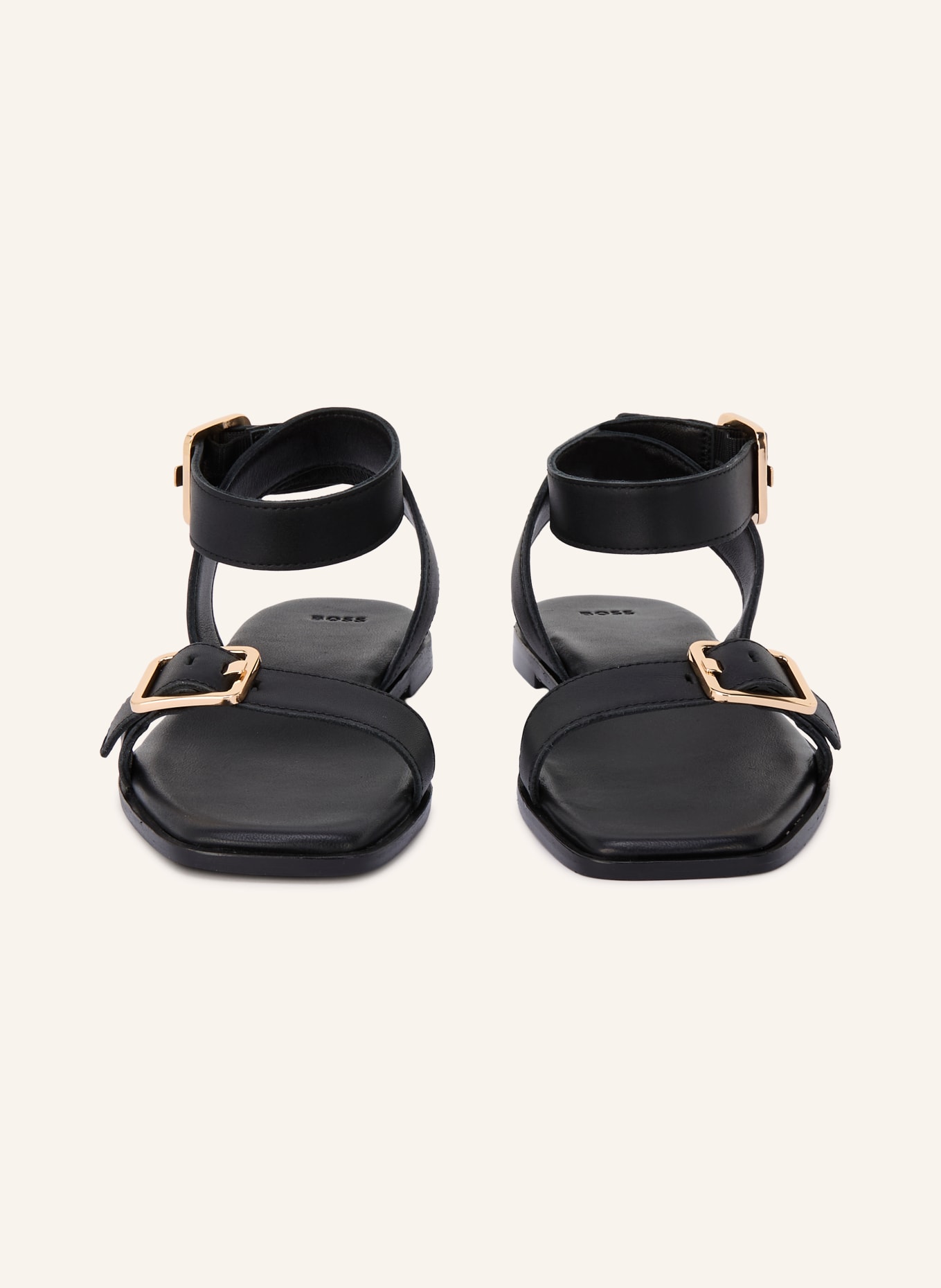 BOSS Sandały CHARLIZE: CZARNY