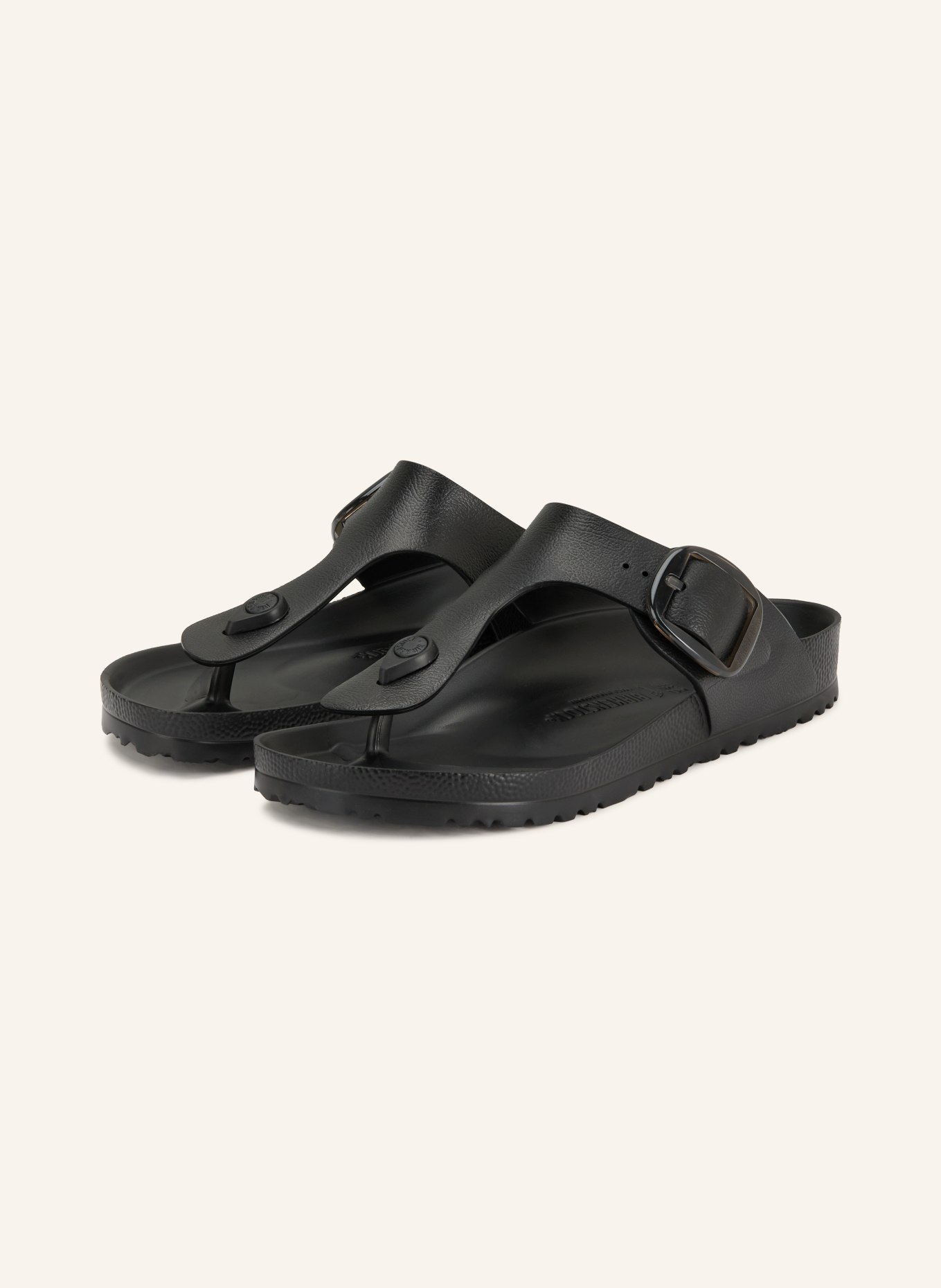 BIRKENSTOCK Zehentrenner GIZEH BIG BUCKLE EVA: SCHWARZ