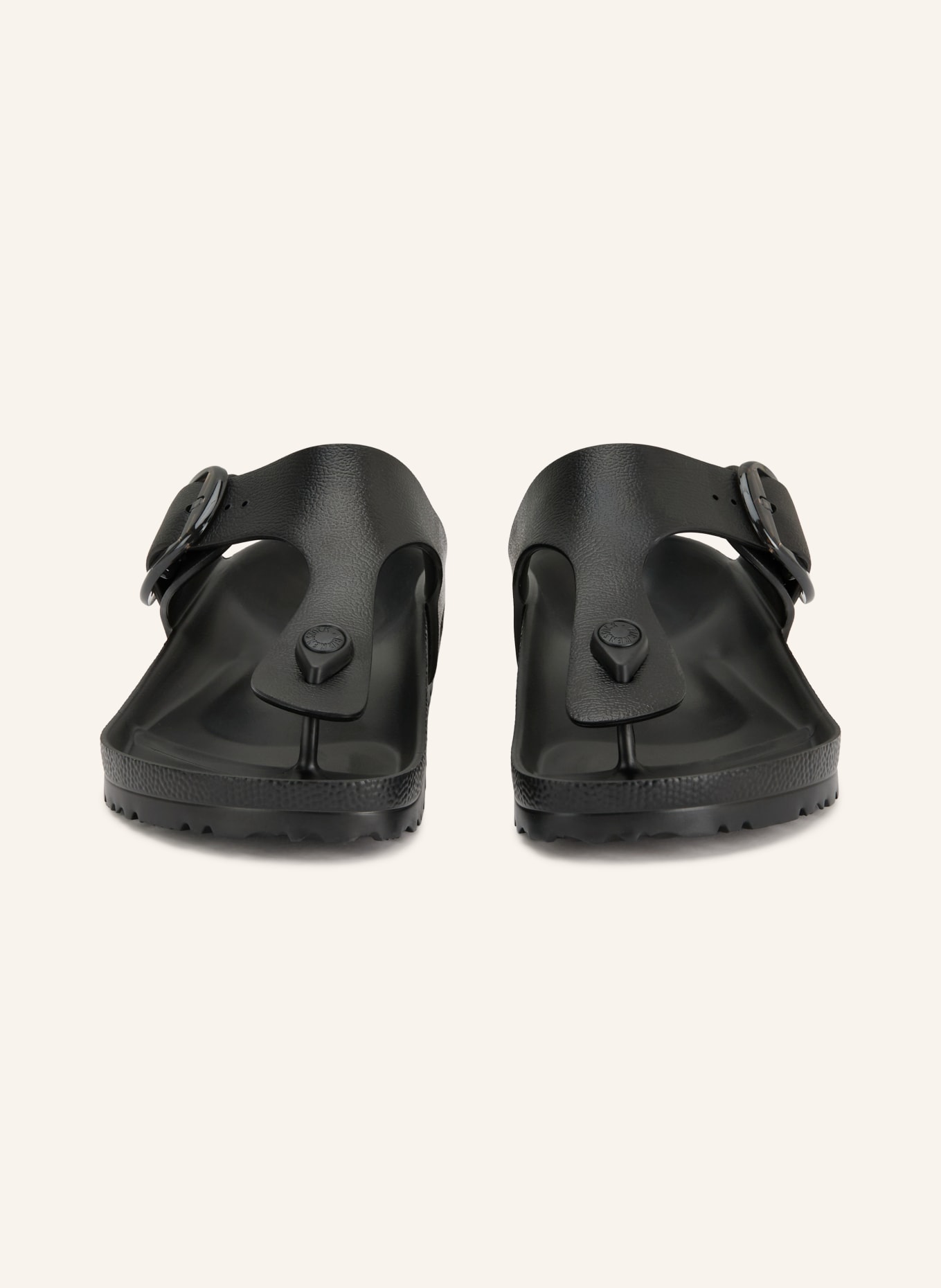 BIRKENSTOCK Zehentrenner GIZEH BIG BUCKLE EVA: SCHWARZ