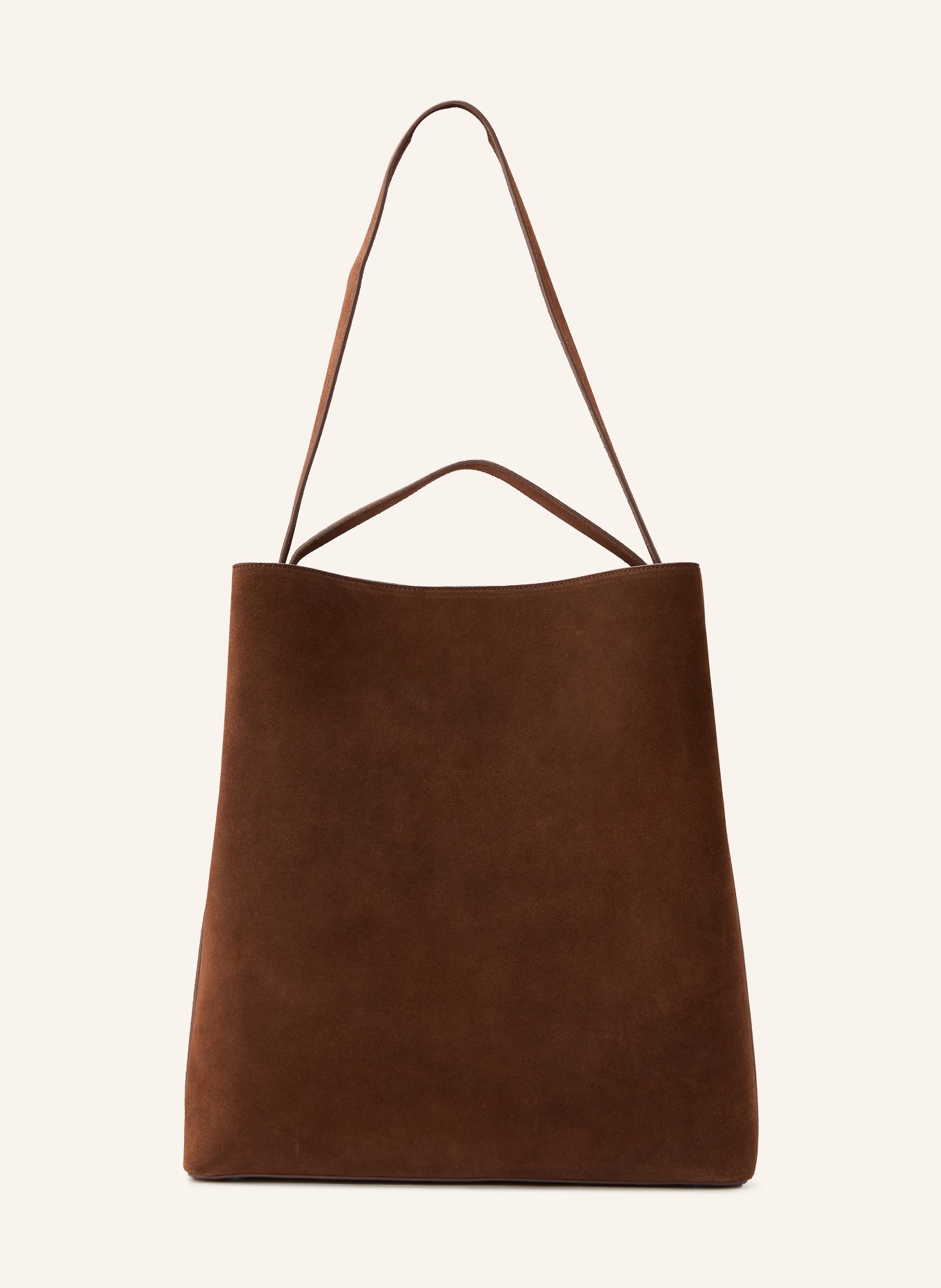 AESTHER EKME Schoudertas SAC TOTE: MARRON FONCÉ
